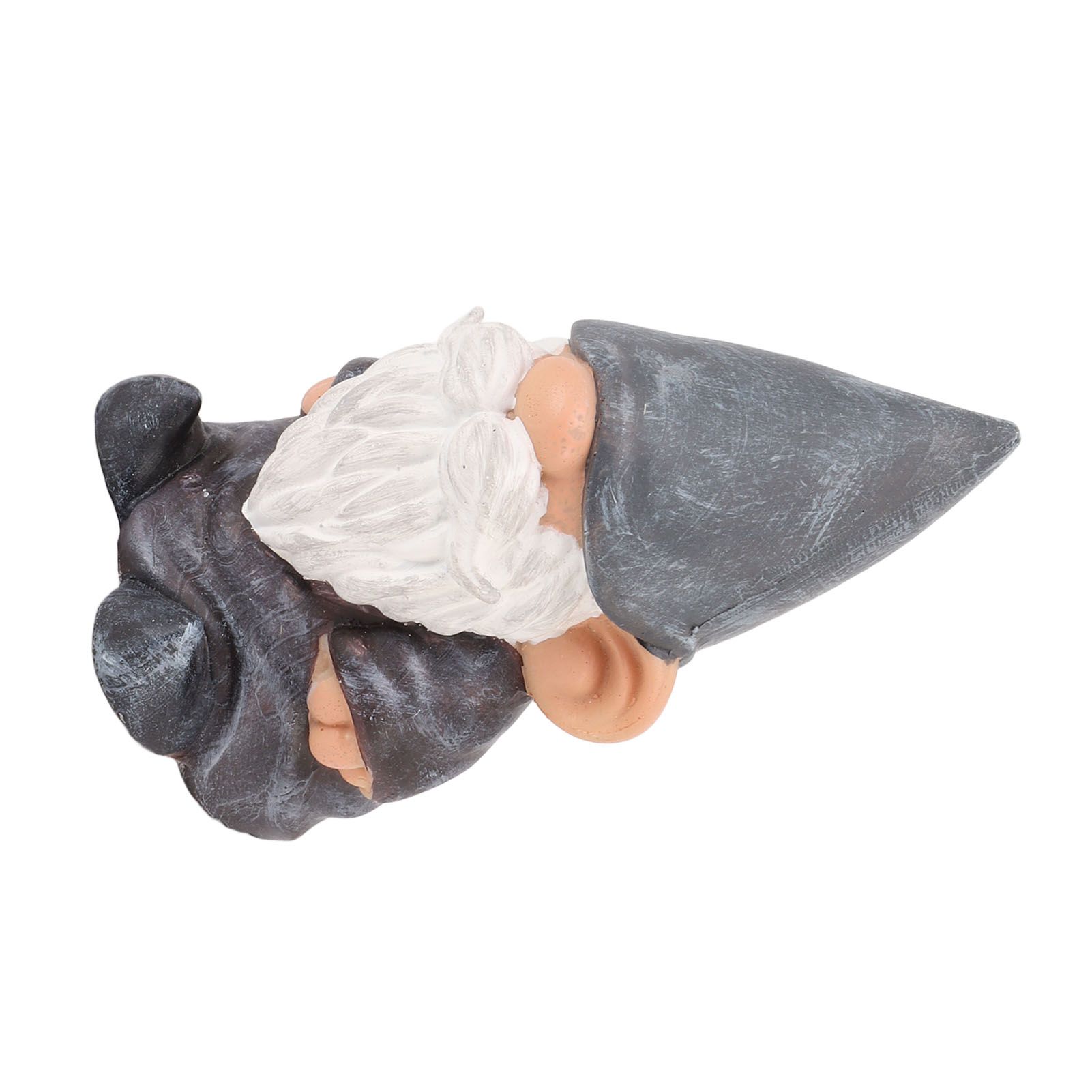 Garden Gnome Resin Structure Stable Bottom Retro Style Gnome Figurine for view 7