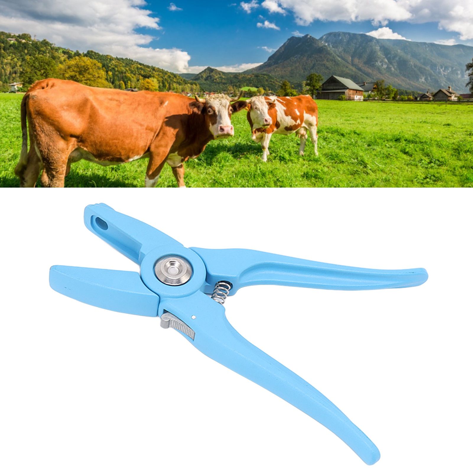 Ear Tag Applicator Universal Metal Animal Ear Tag Plier for Cow Sheep Goat Pig view 11