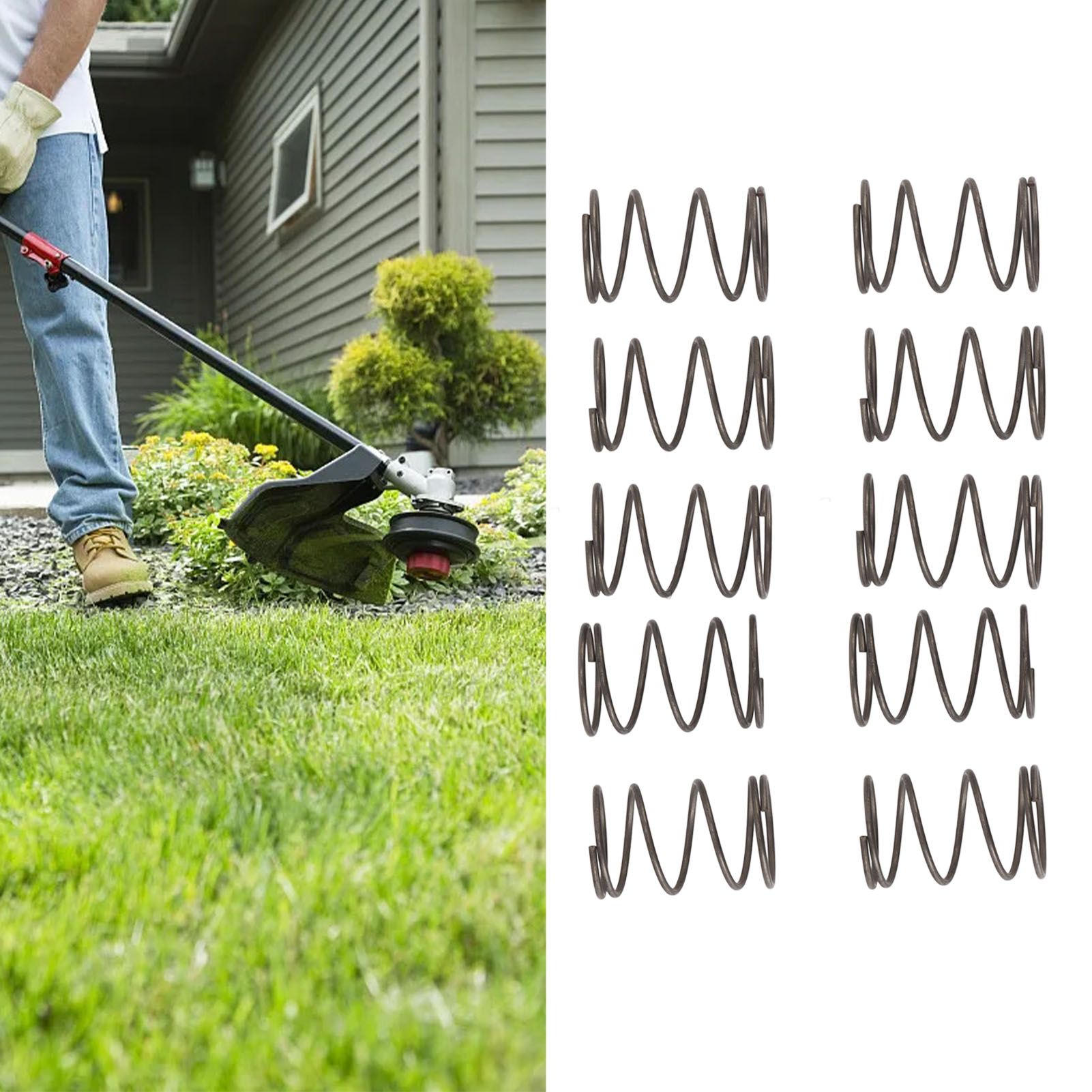 10PCS Trimmer Head Metal Springs Grass Cutter Spring Replacement for Stihl view 11