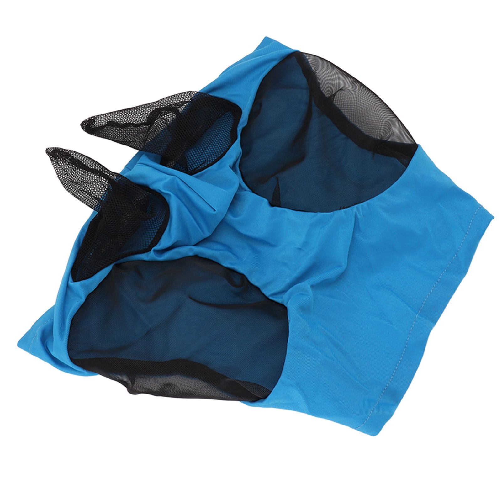 Horse Mesh Fly Mask Breathable Elastic Horse Face Mask with Ears Protection view 2