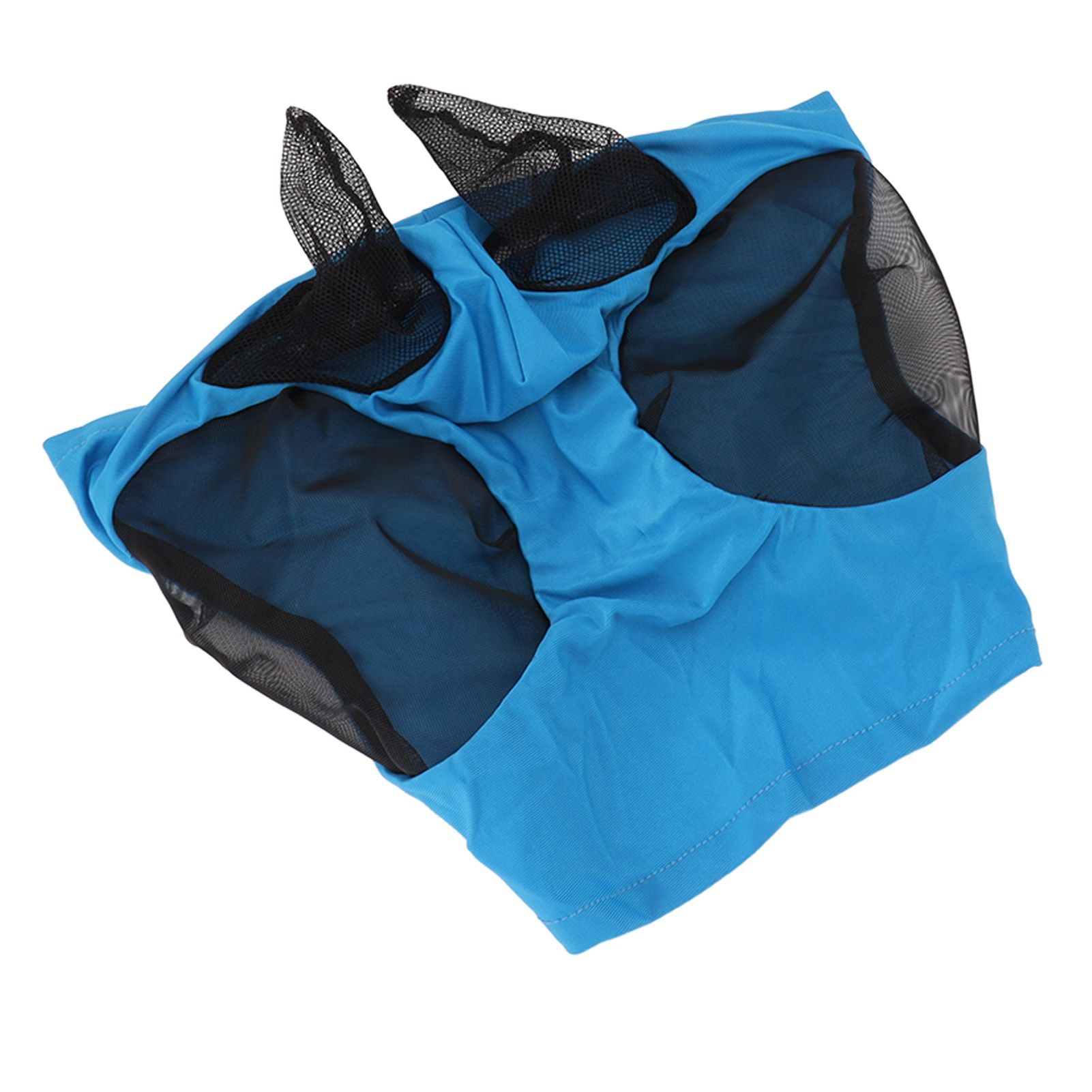 Horse Mesh Fly Mask Breathable Elastic Horse Face Mask with Ears Protection view 3