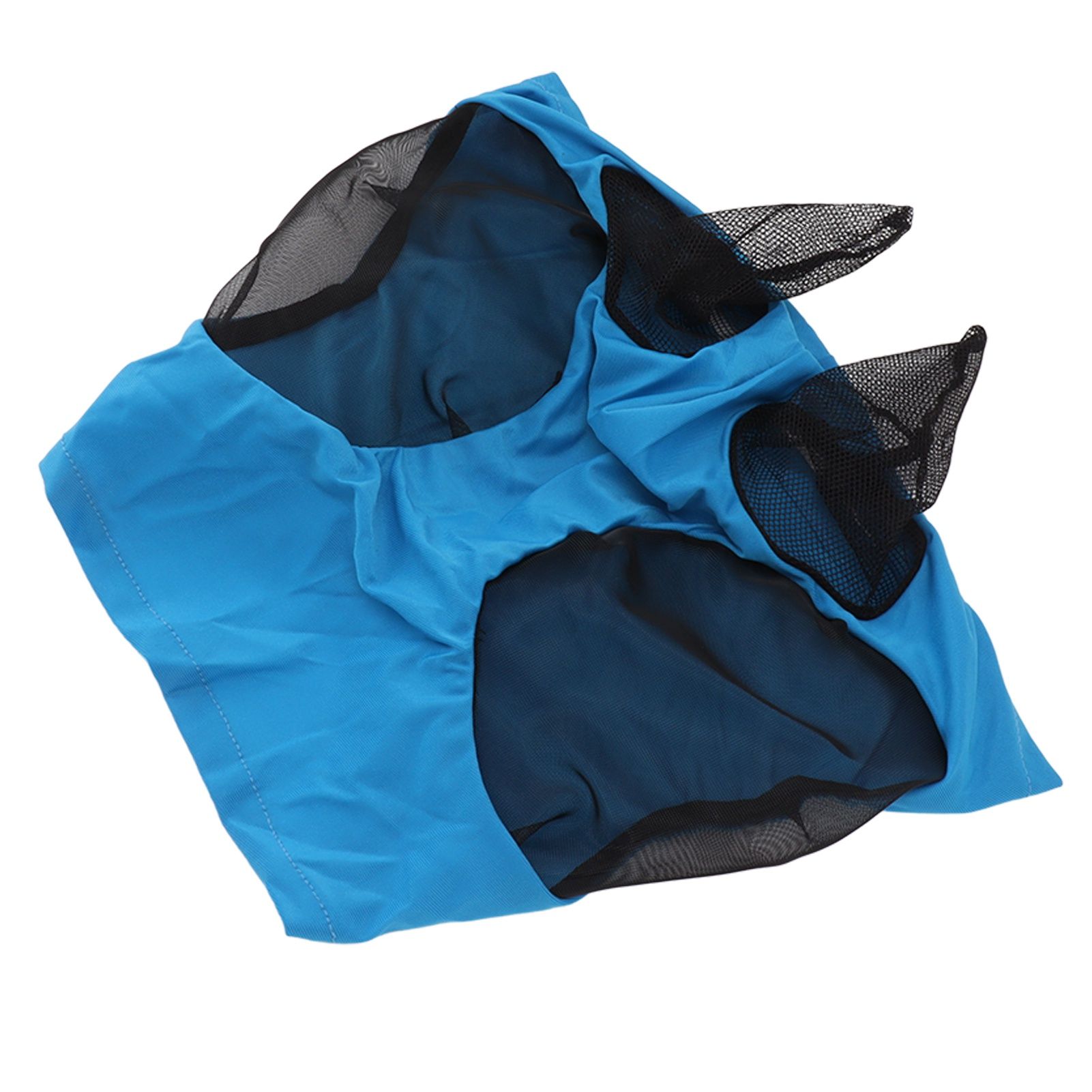 Horse Mesh Fly Mask Breathable Elastic Horse Face Mask with Ears Protection view 4