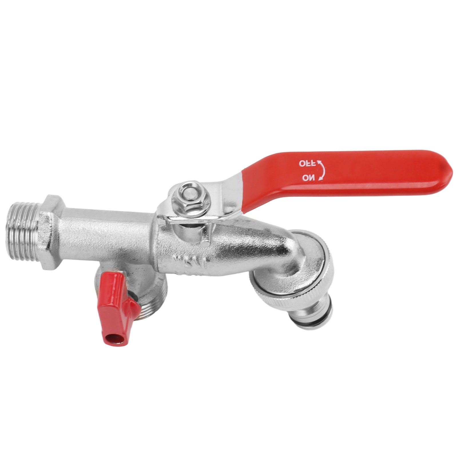 1 In 2 Out Watering Flowers Outdoor Faucet Heatproof Antifreezing Faucet view 2