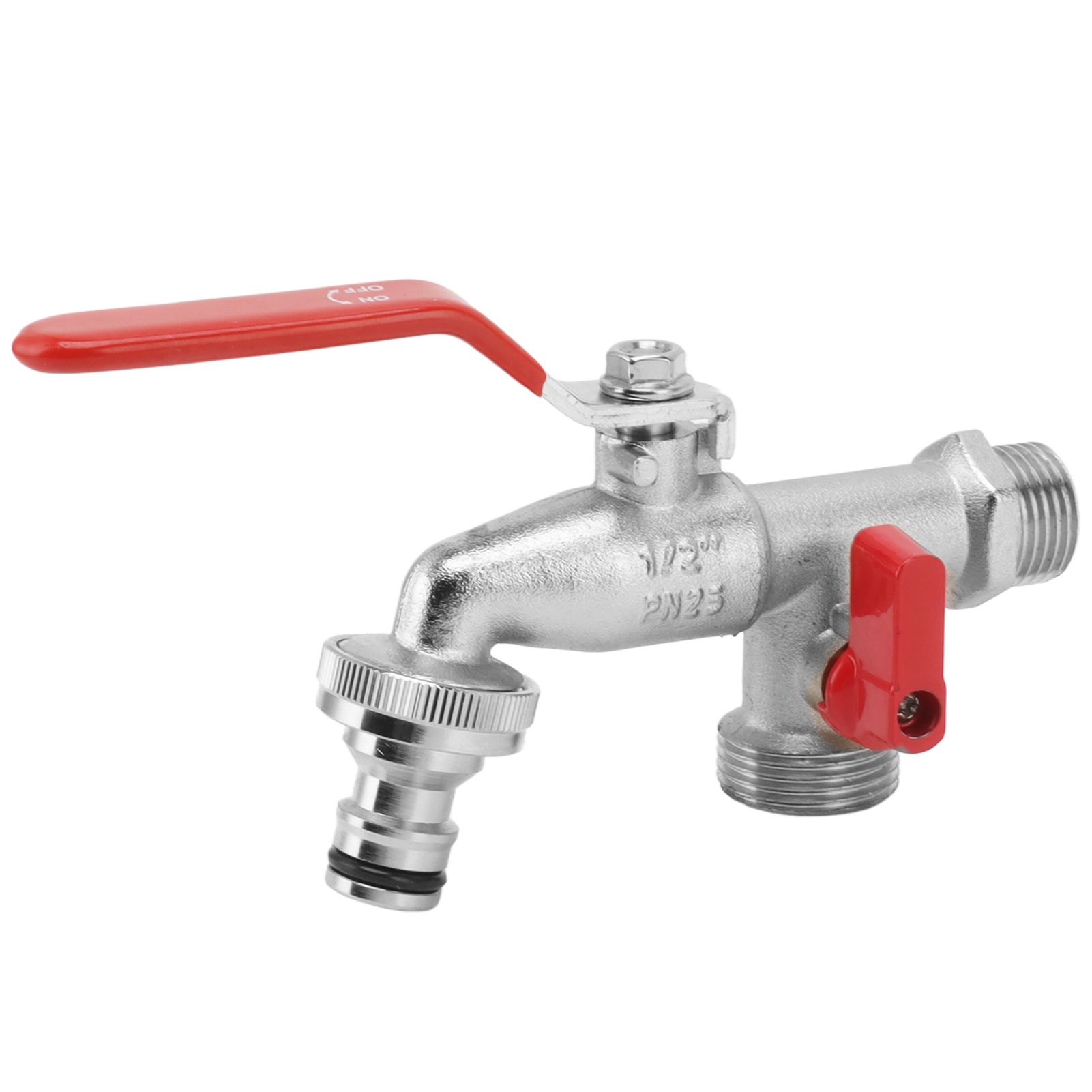 1 In 2 Out Watering Flowers Outdoor Faucet Heatproof Antifreezing Faucet view 5