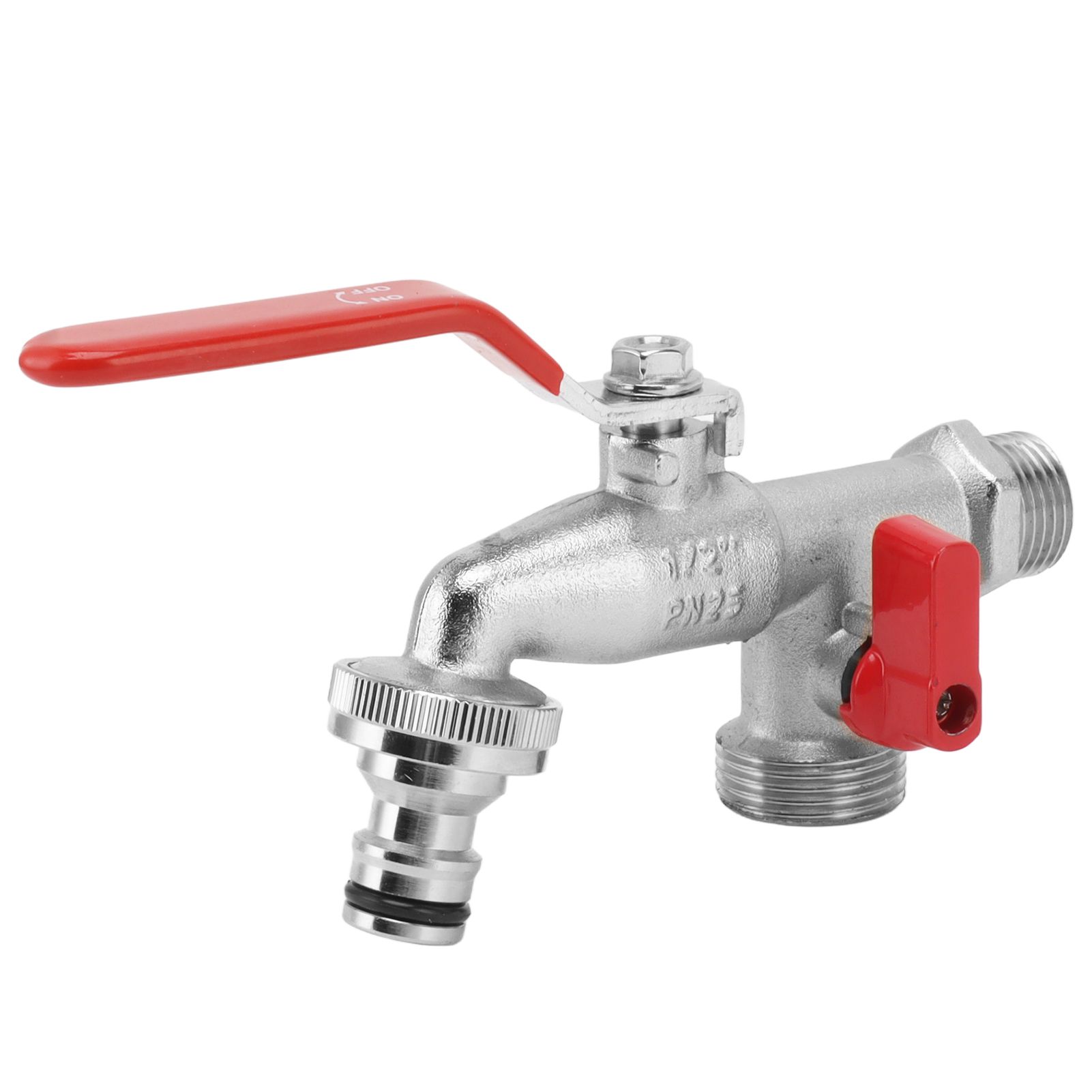 1 In 2 Out Watering Flowers Outdoor Faucet Heatproof Antifreezing Faucet view 7