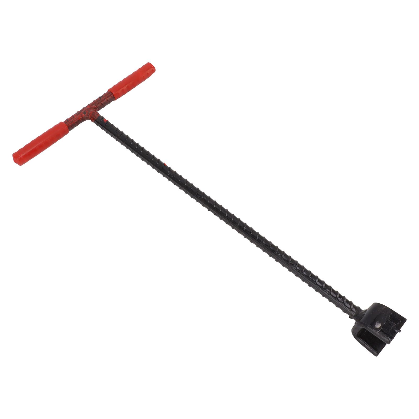 41x20cm Water Meter Key Steel T Handle Curb Key with 4 Way Multi Functional view 6