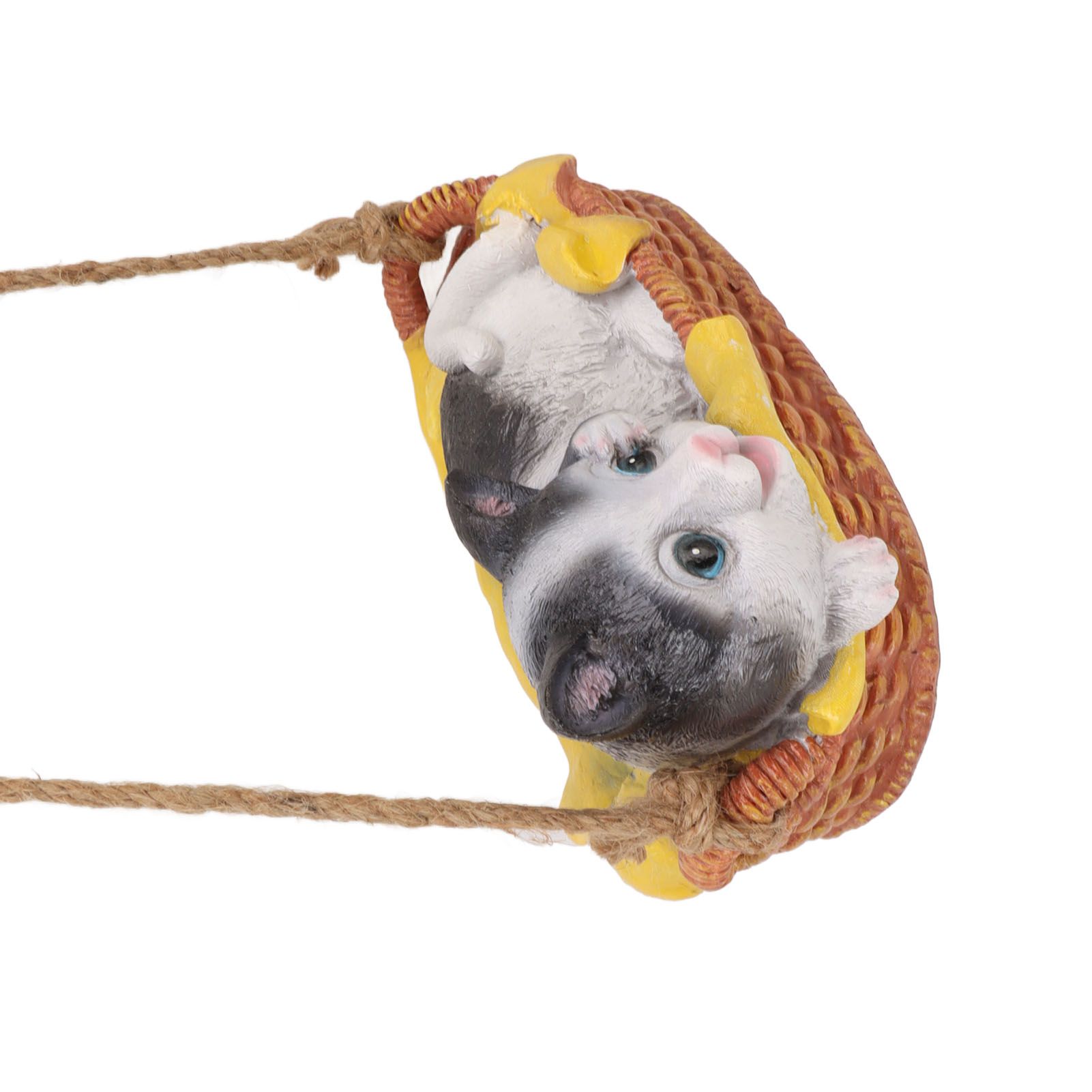 Cat Figurine Resin Kitten Statue Hanging Ornament Home Decoration for Outdoor view 10