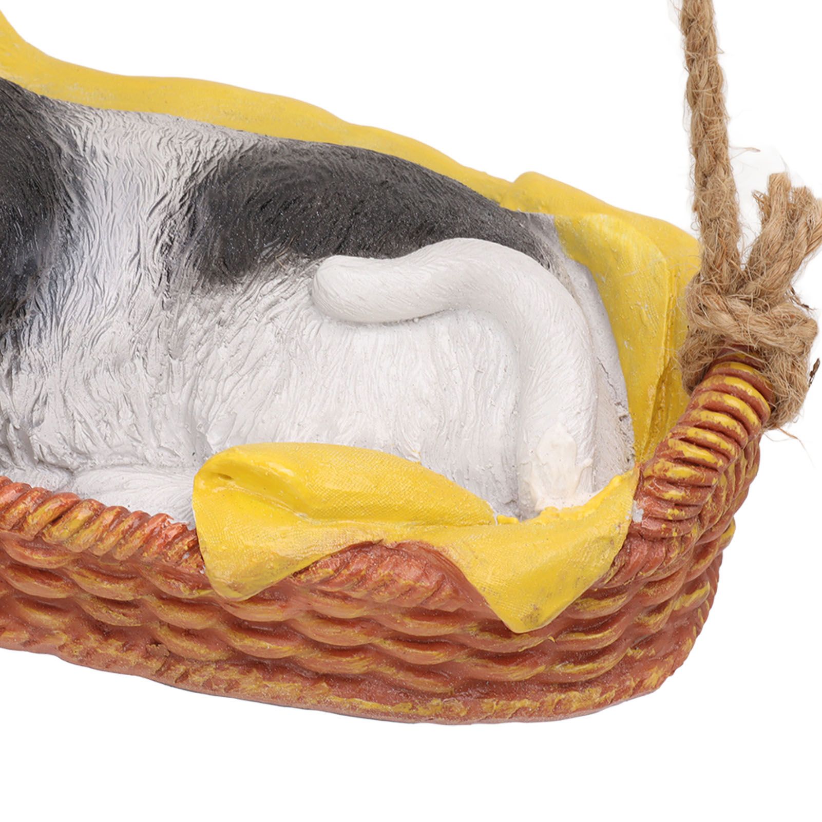 Cat Figurine Resin Kitten Statue Hanging Ornament Home Decoration for Outdoor view 14