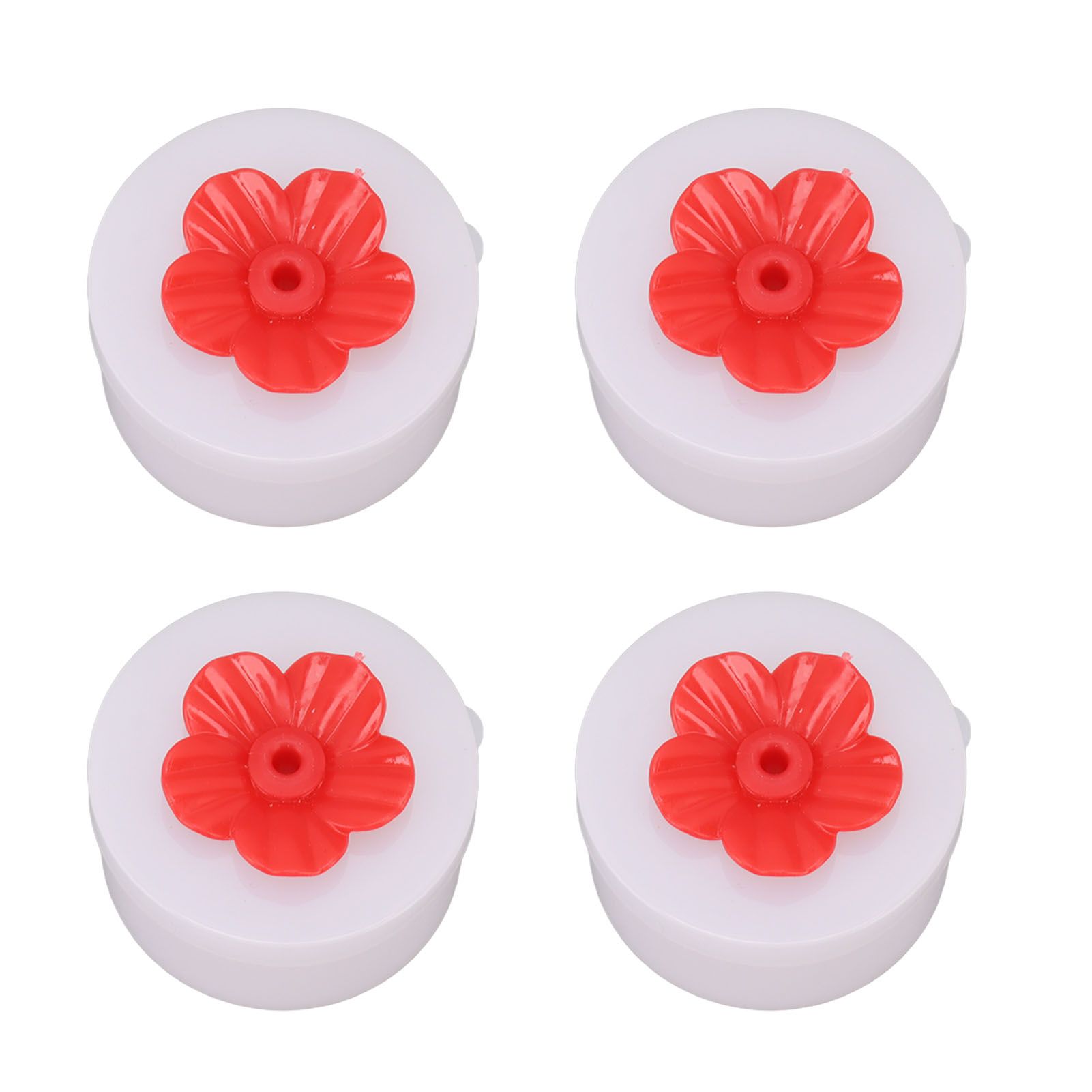 4pcs Hummingbird Feeder Flower Shaped Handheld Bird Feeder Wild Bird Feeding view 7