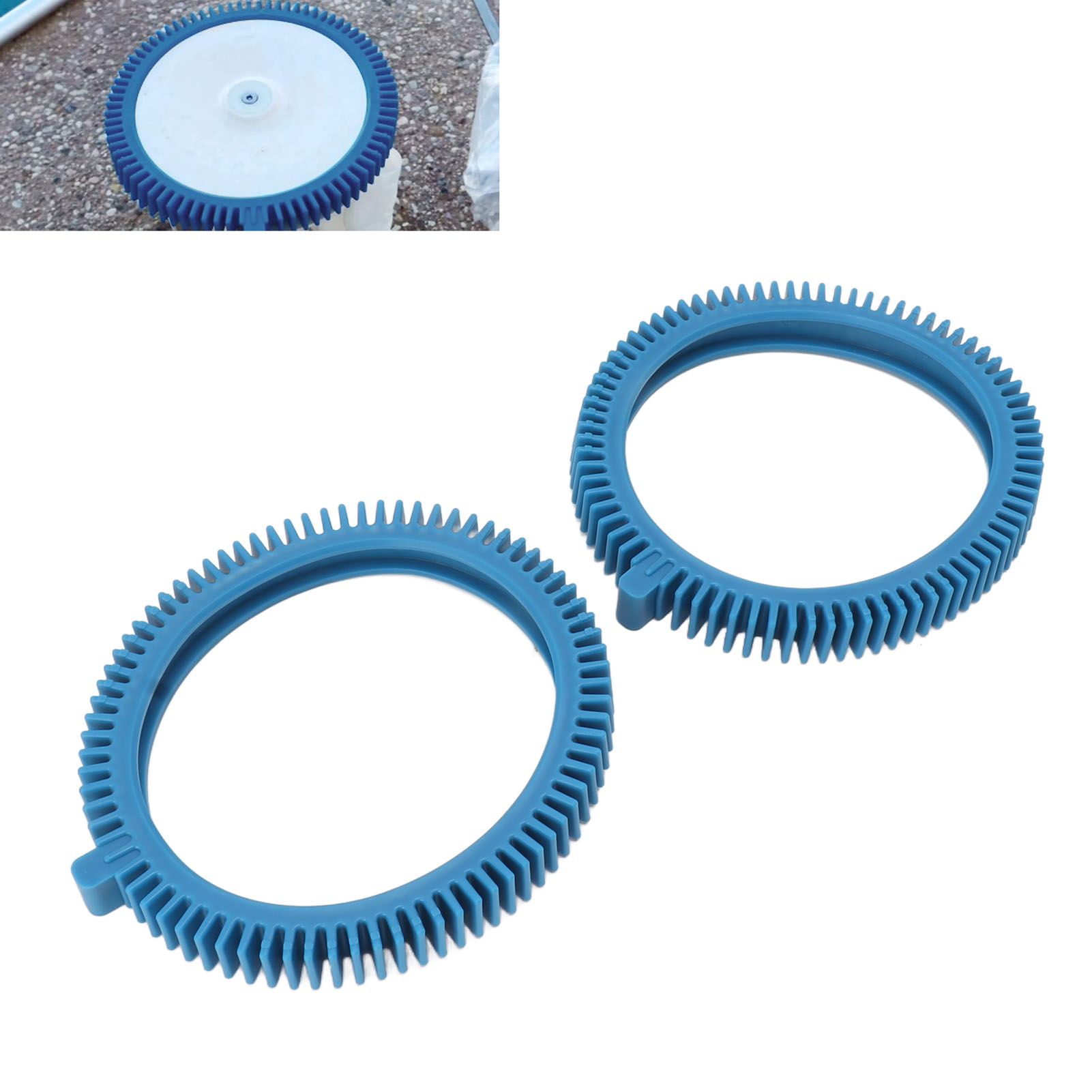 2Pcs 896584000 143 Blue Front Tire Kit with Super Hump for Pool Cleaner view 11