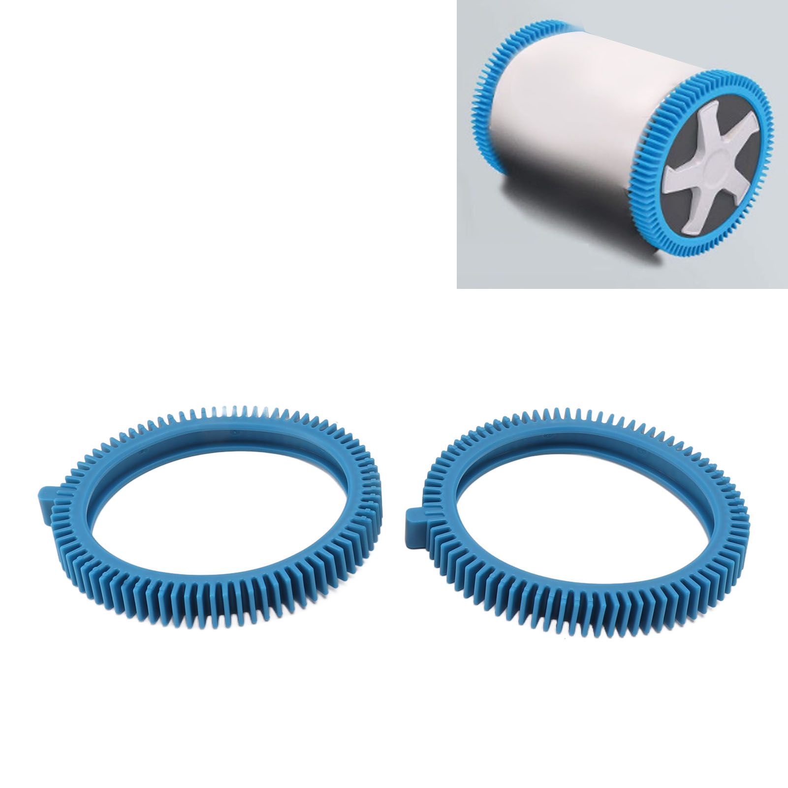 2Pcs 896584000 143 Blue Front Tire Kit with Super Hump for Pool Cleaner view 12