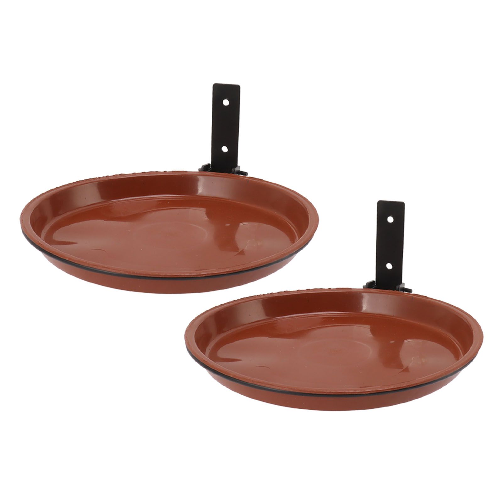 Tree Mounted Bird Feeder Tree Mounted Bird Bath Bowl with Heavy Duty Metal view 7