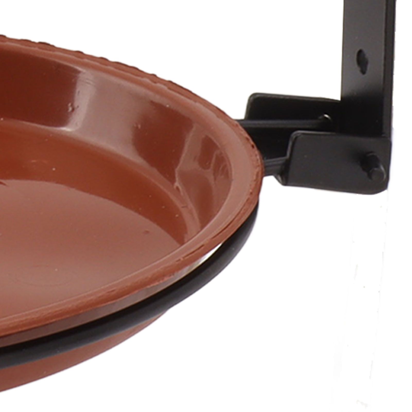 Tree Mounted Bird Feeder Tree Mounted Bird Bath Bowl with Heavy Duty Metal view 13