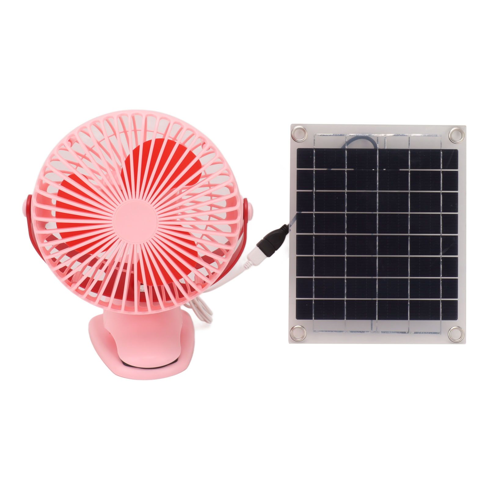 10W Monocrystalline Silicon Solar Ventilator Brushless Double Sided Rotation — image 1