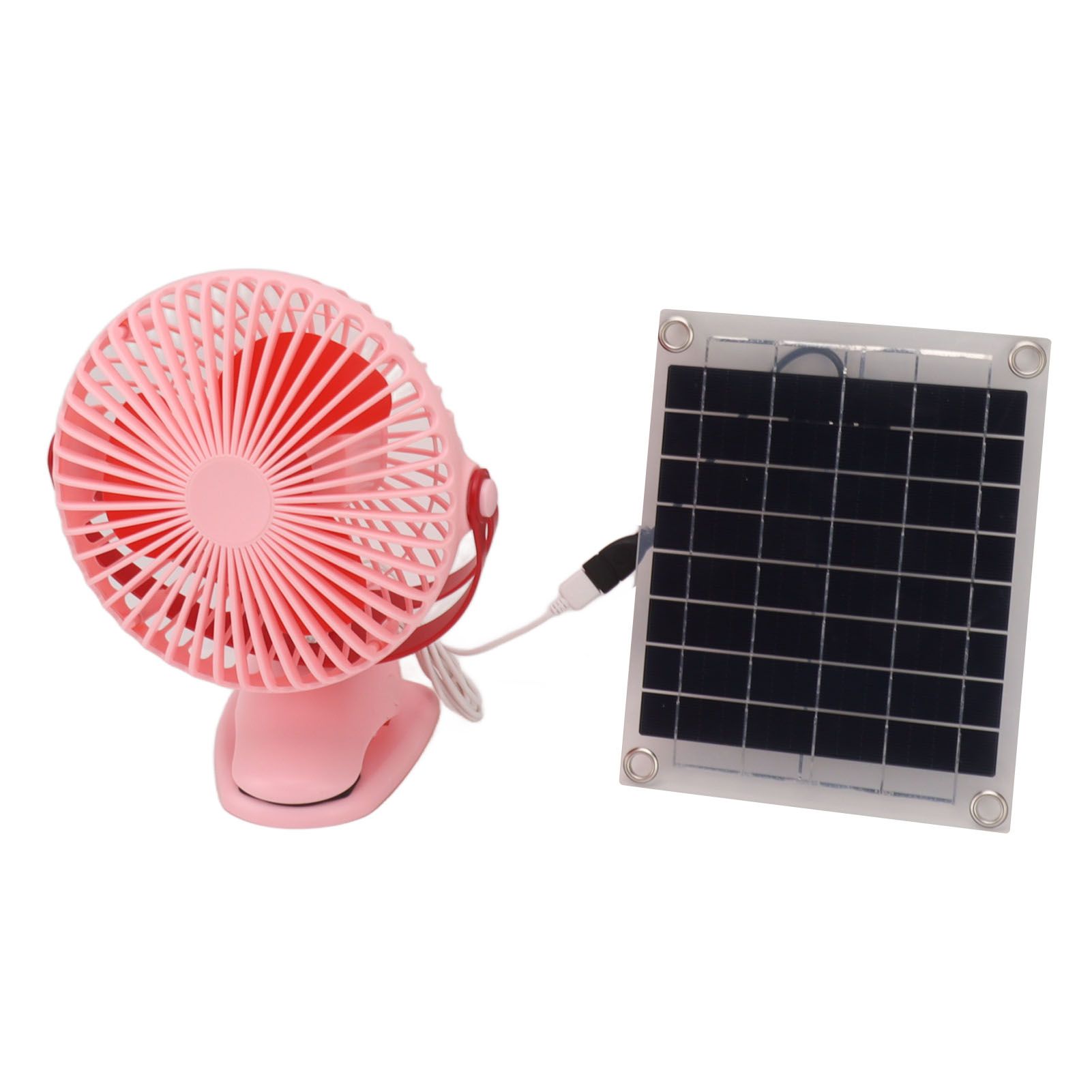 10W Monocrystalline Silicon Solar Ventilator Brushless Double Sided Rotation view 2