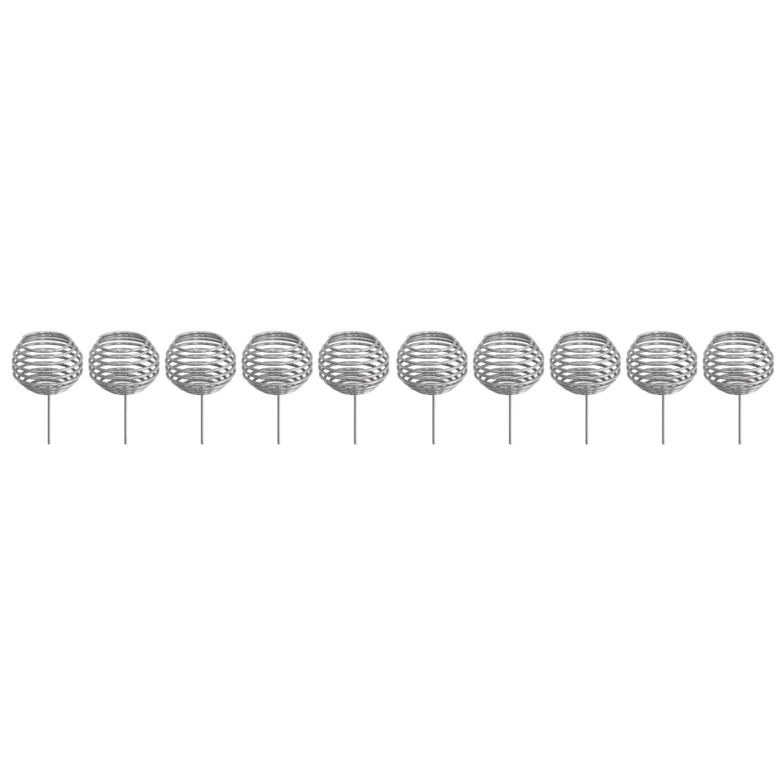 100pcs Fertilizer Mesh Basket Stainless Steel Garden Nutrition Cups Small Size view 4