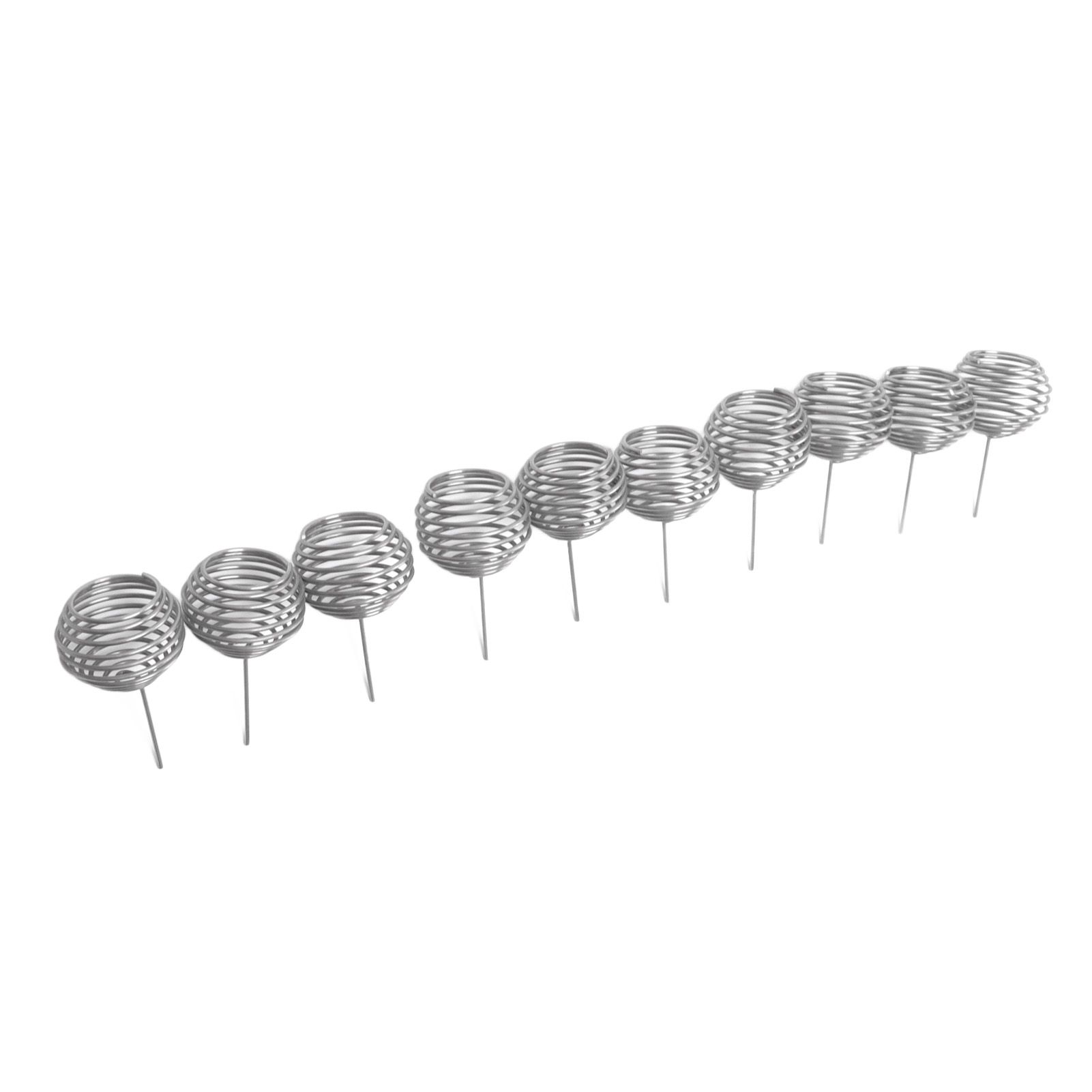 100pcs Fertilizer Mesh Basket Stainless Steel Garden Nutrition Cups Small Size view 5