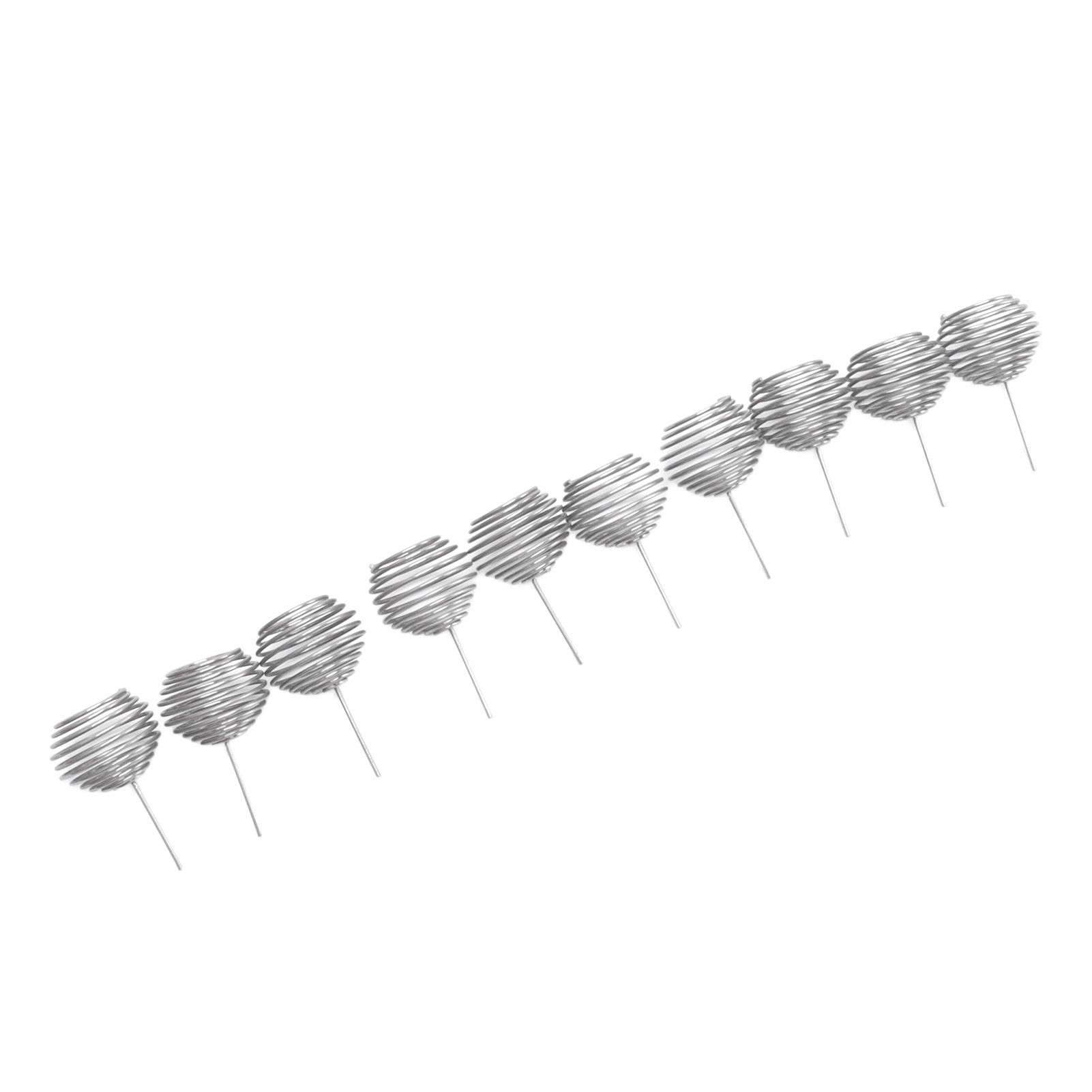 100pcs Fertilizer Mesh Basket Stainless Steel Garden Nutrition Cups Small Size view 8