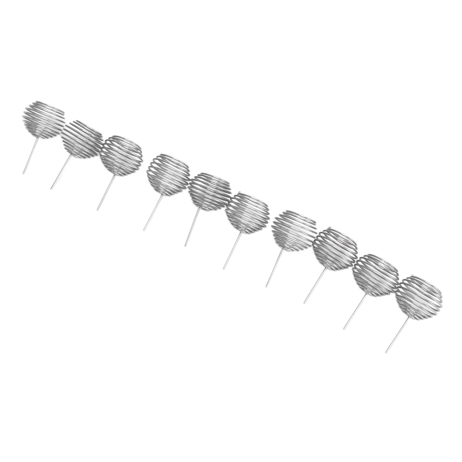 100pcs Fertilizer Mesh Basket Stainless Steel Garden Nutrition Cups Small Size view 9