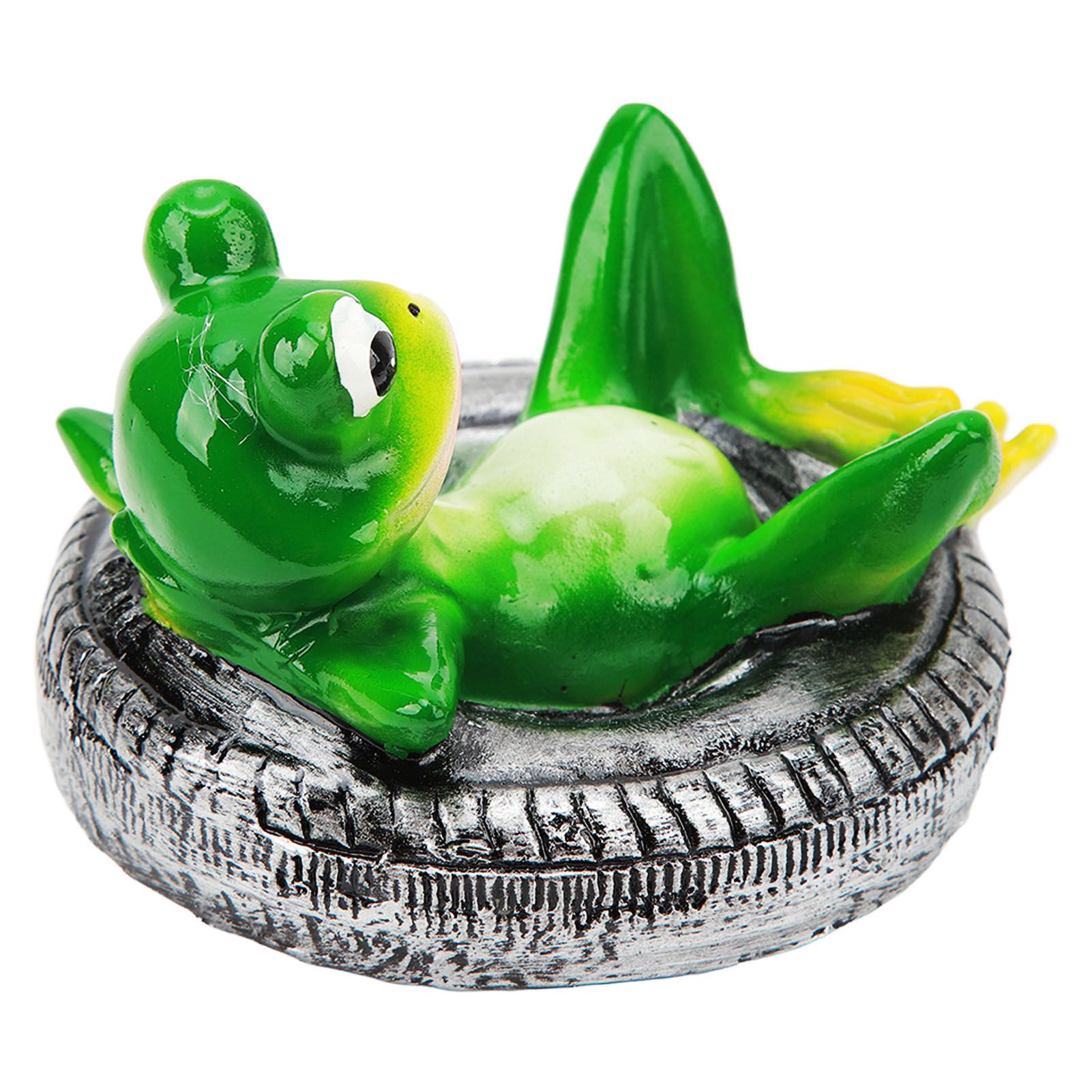 Frog Pond Ornaments Resin Colorfast Easy Float Water Floating Frog Garden view 15