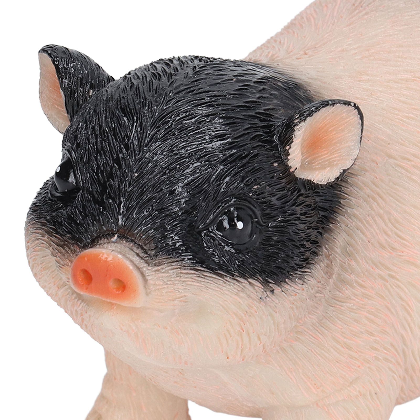 Cute Pig Garden Statue Resin Animals Figurine Outdoor Sculpture Resin Lawn view 15