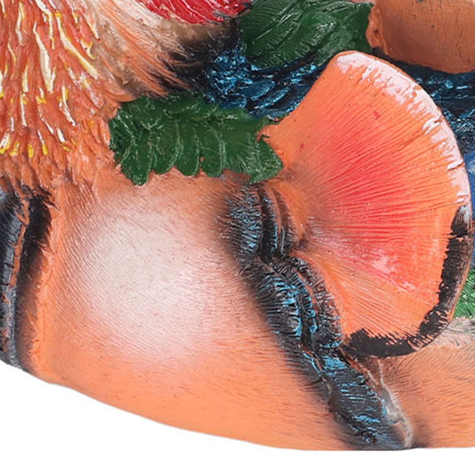 2PCS Floating Mandarin Duck Statue Resin Cute Animal Decor Sculpture Ornament view 15