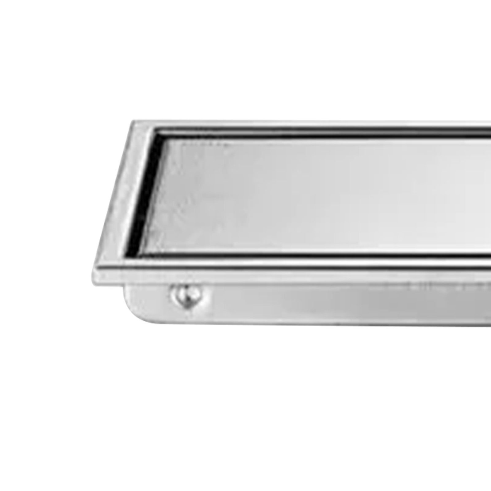 Linear Floor Drain Rectangular Prevent Clogging 304 Stainless Steel Long view 7
