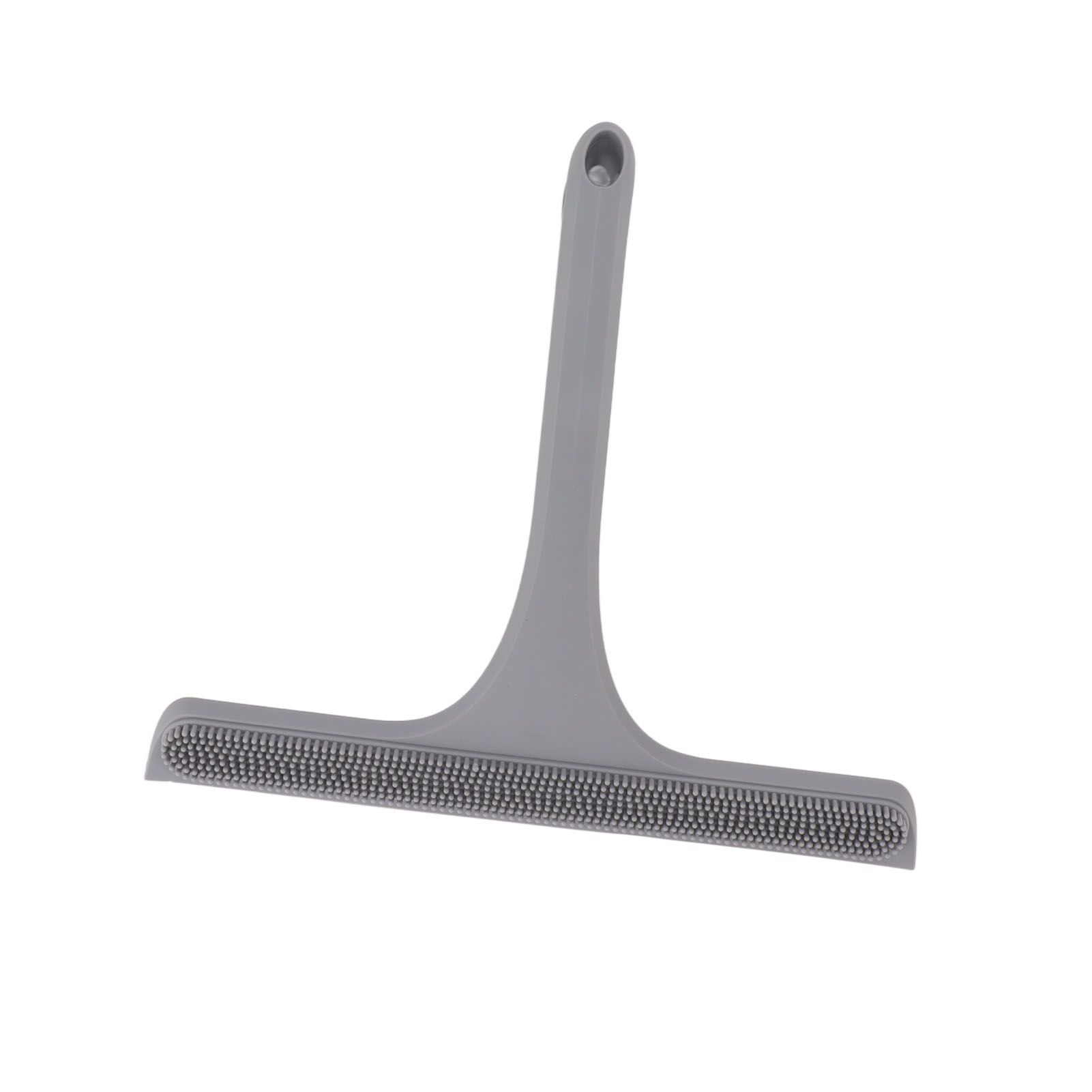 Glass Wiper with Non Slip Handle Silicone Window Cleaner Squeegee for Bathroom view 2