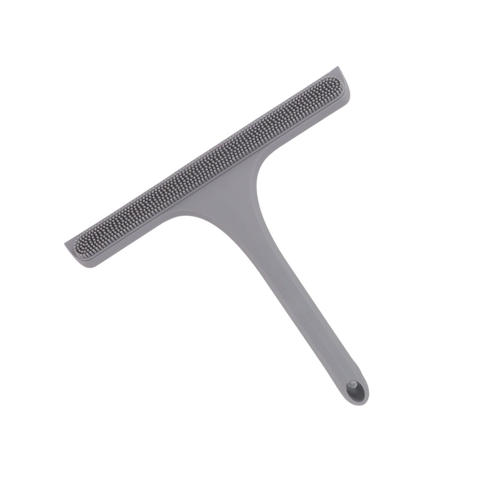 Glass Wiper with Non Slip Handle Silicone Window Cleaner Squeegee for Bathroom view 4