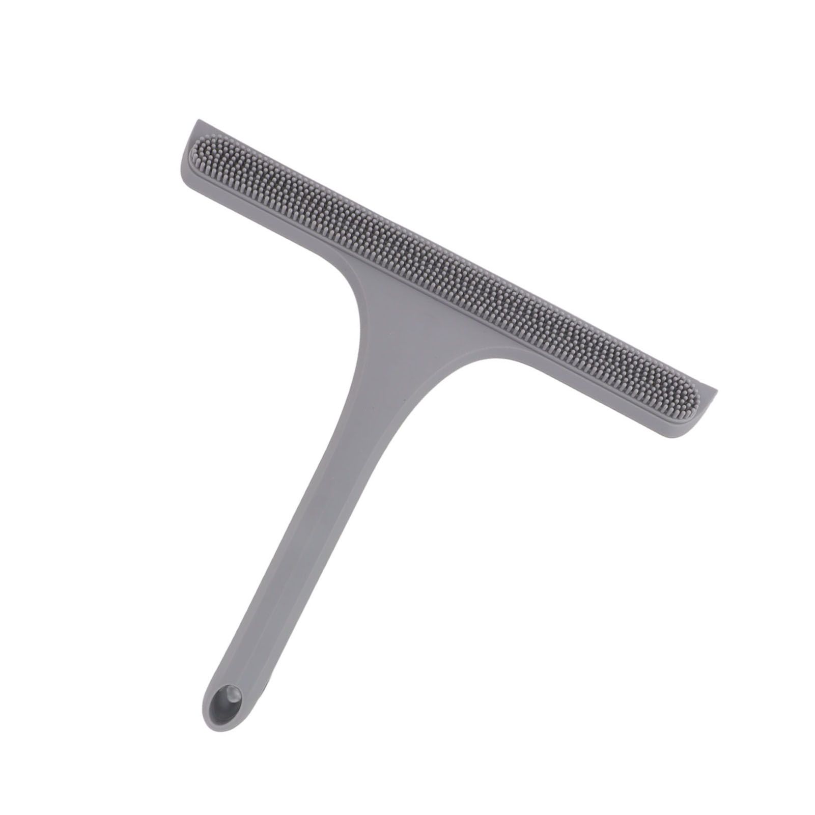 Glass Wiper with Non Slip Handle Silicone Window Cleaner Squeegee for Bathroom view 5