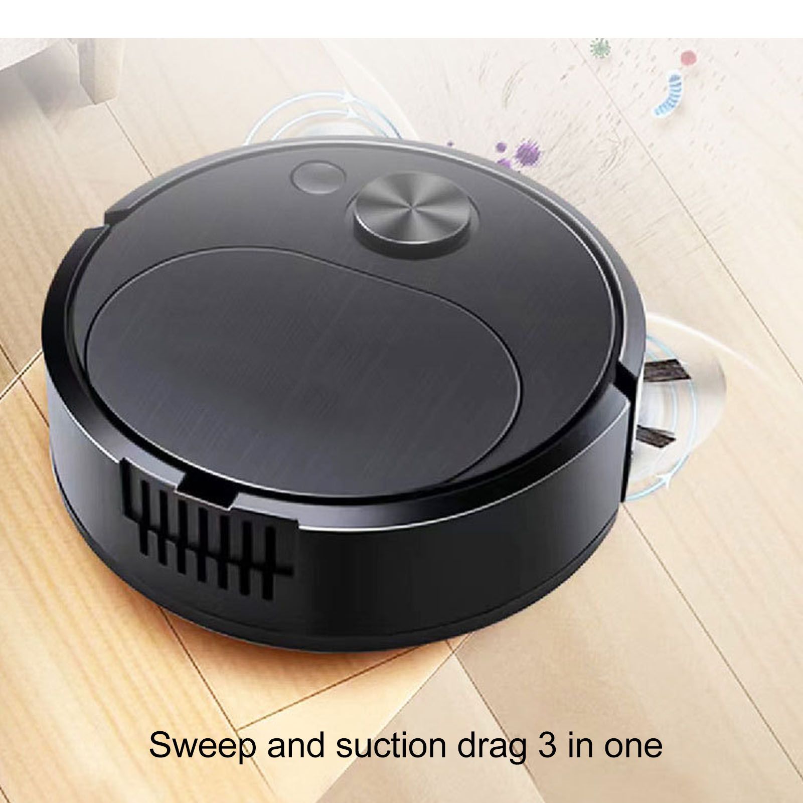 Automatic Vacuum Cleaner Low Noise Rechargeable 3 in 1 Intelligent Sweeping view 10