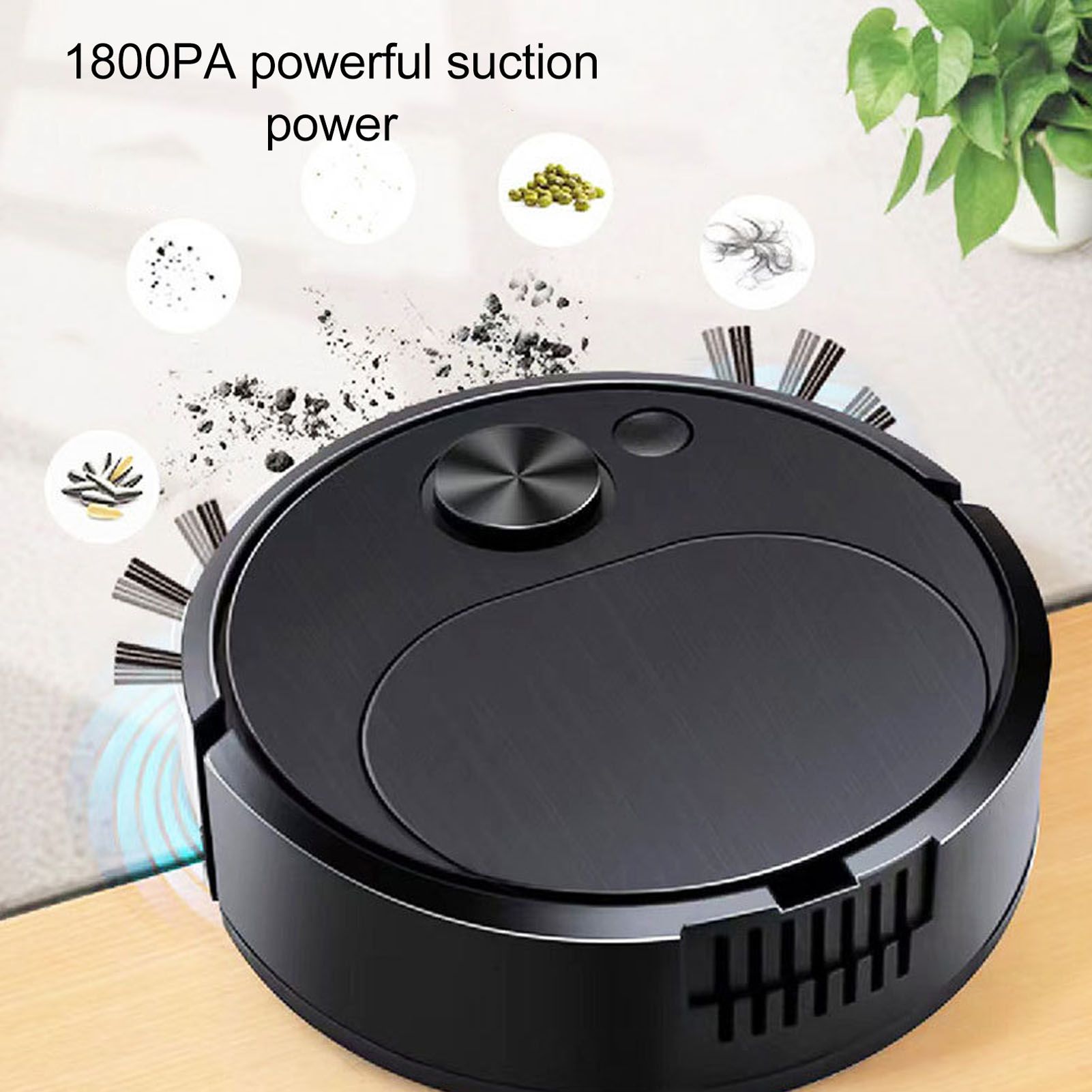 Automatic Vacuum Cleaner Low Noise Rechargeable 3 in 1 Intelligent Sweeping view 11