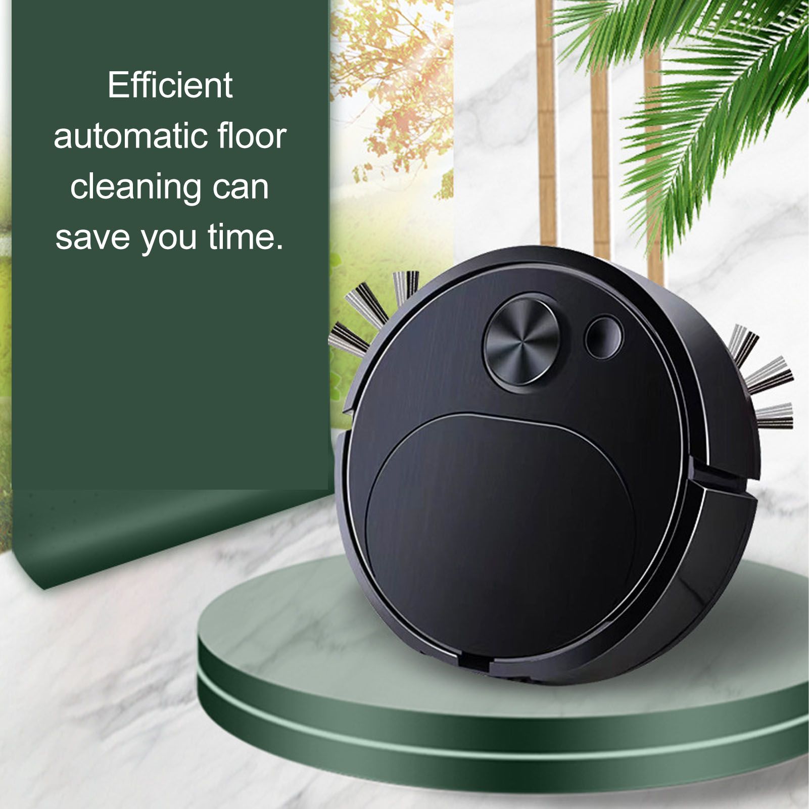Automatic Vacuum Cleaner Low Noise Rechargeable 3 in 1 Intelligent Sweeping view 12