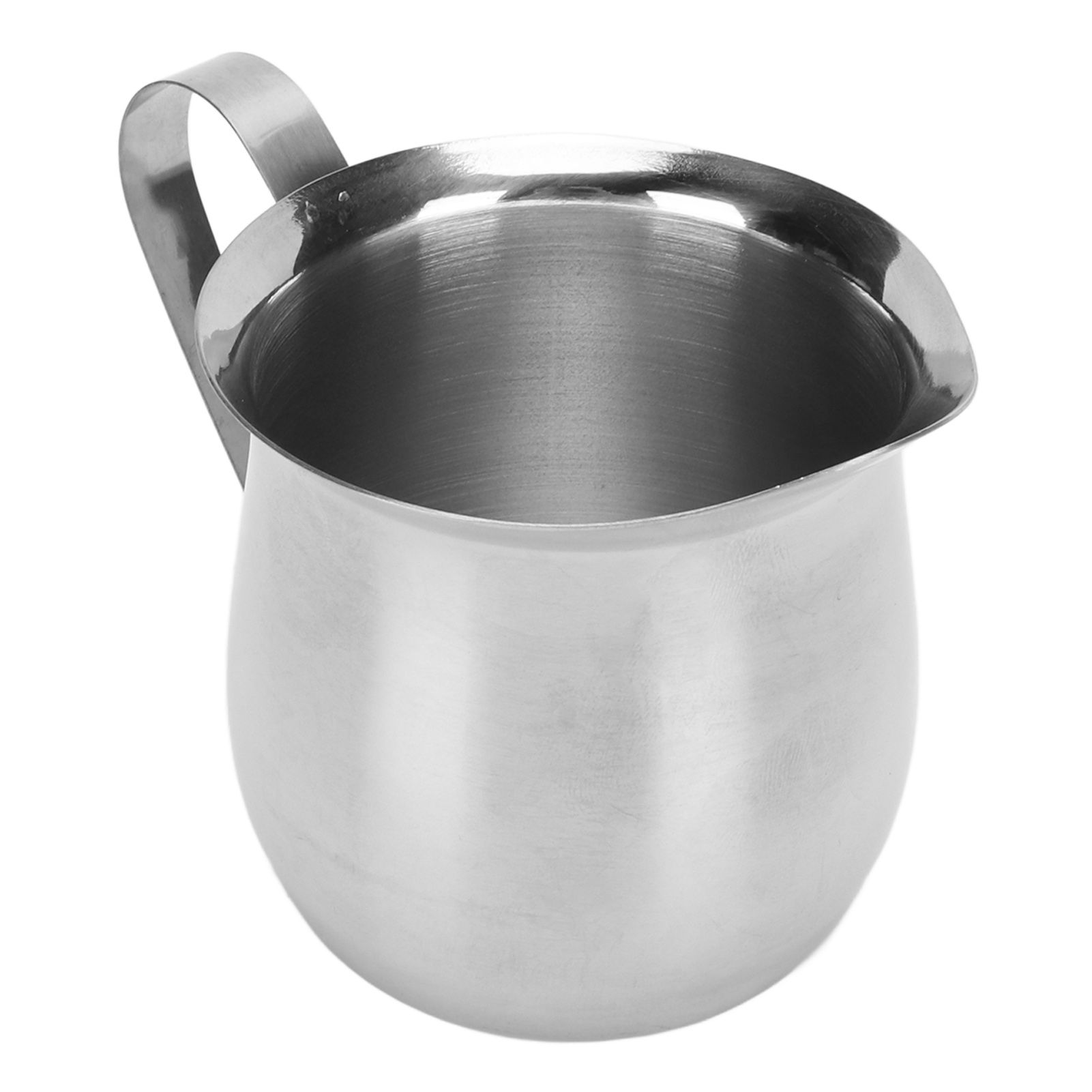 Milk Frothing Pitcher Stainless Steel Ergonomic Milk Frothing Cup Jug Steaming view 2