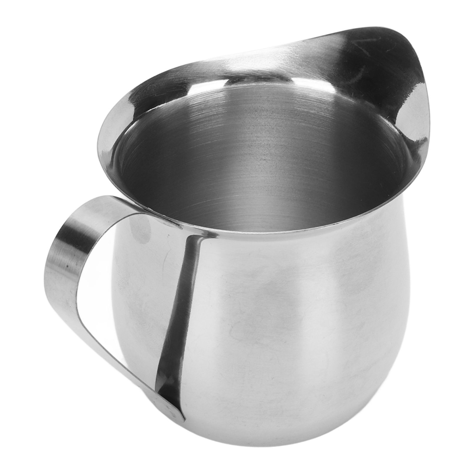 Milk Frothing Pitcher Stainless Steel Ergonomic Milk Frothing Cup Jug Steaming view 3
