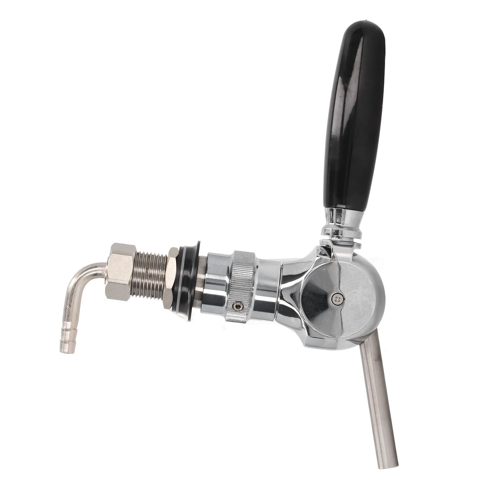 Beer Keg Tap Stainless Steel Spheroidal Flow Rate Control Beer Tap Faucet for view 2