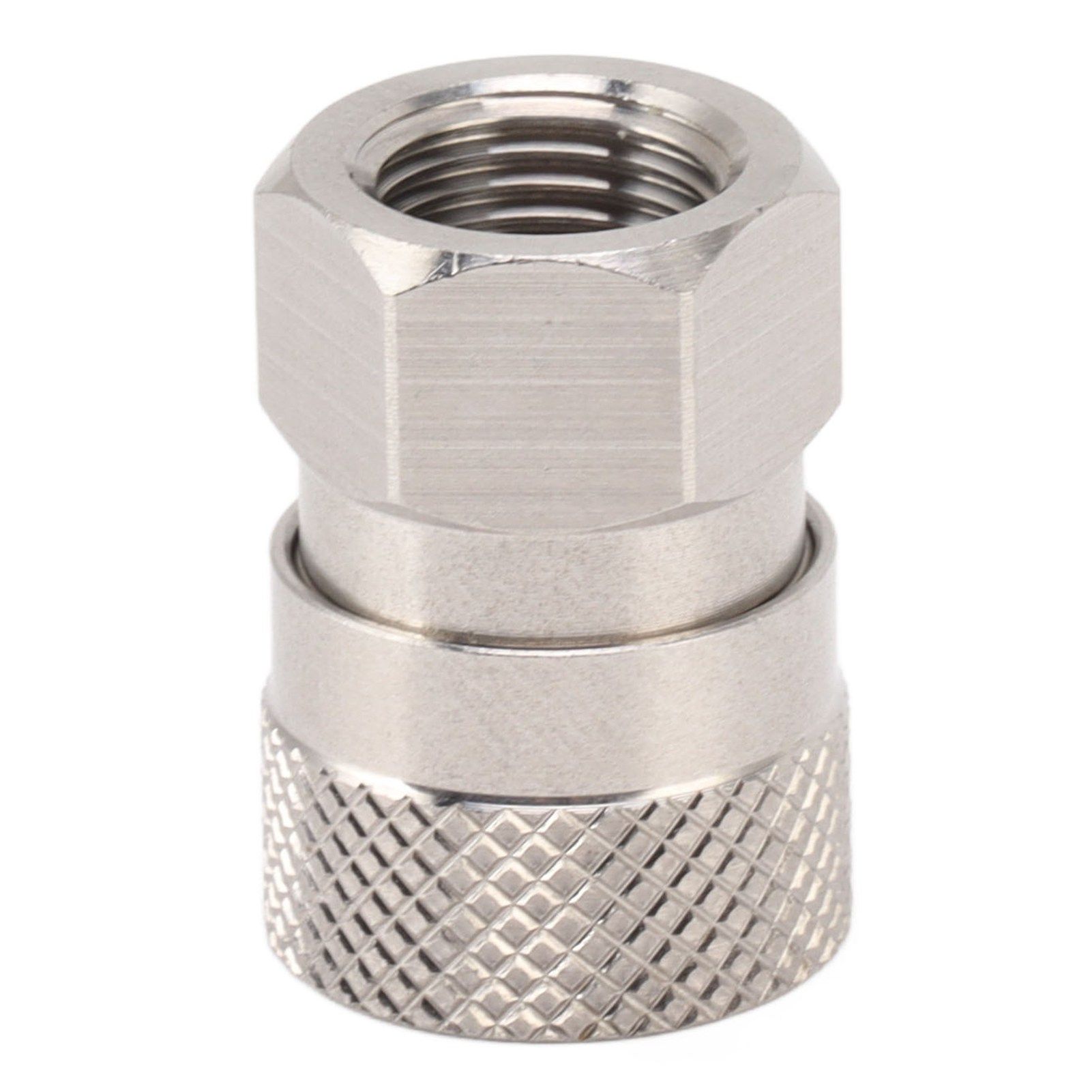 CO2 Refill Connector 304 Stainless Steel Gas Filling Adapter 1/8NPT Female view 4
