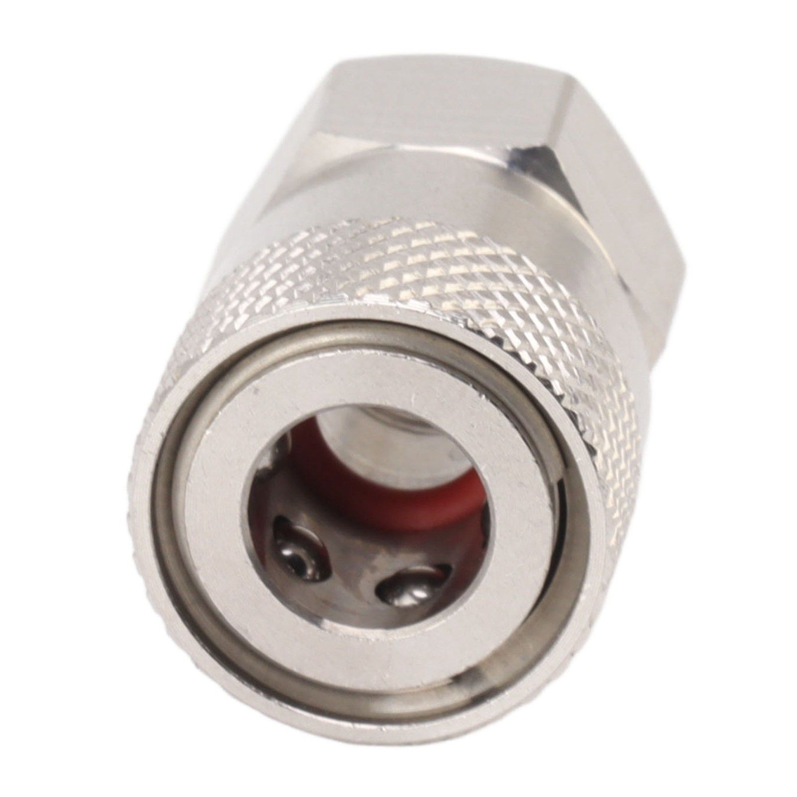 CO2 Refill Connector 304 Stainless Steel Gas Filling Adapter 1/8NPT Female view 7
