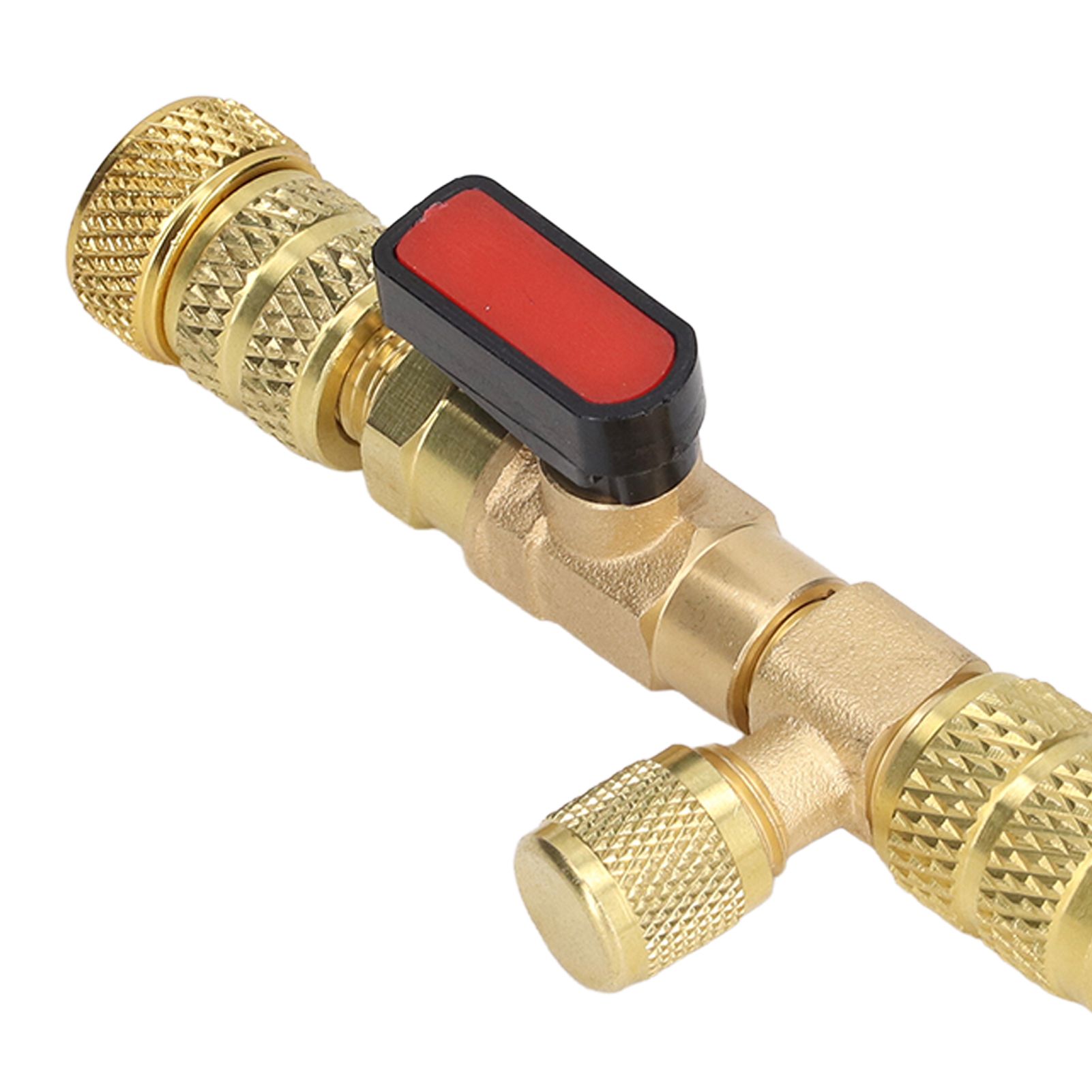 Valve Core Remover 1/4SAE 5/16SAE Port Air Conditioning Line Repair Tool for view 14