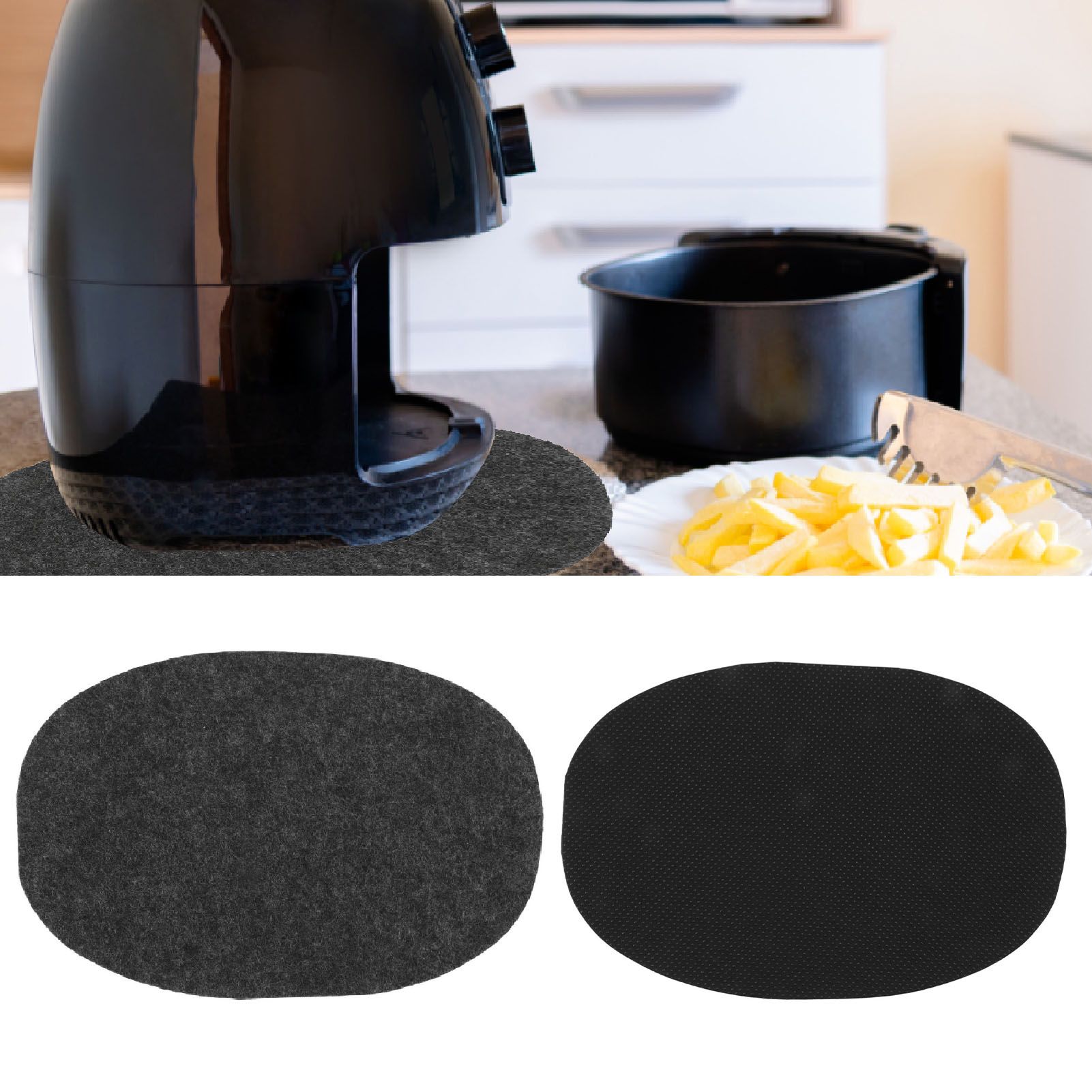 Appliance Heat Resistant Mat Cuttable Washable Countertop Protector Pad with view 12