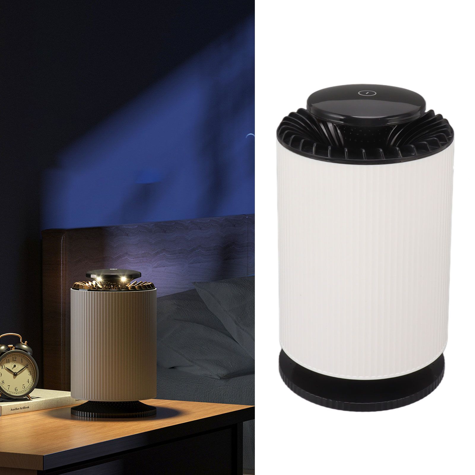 Home Air Purifier Desktop Air Cleaner Small Table Lamp with Filter for Bedroom view 11
