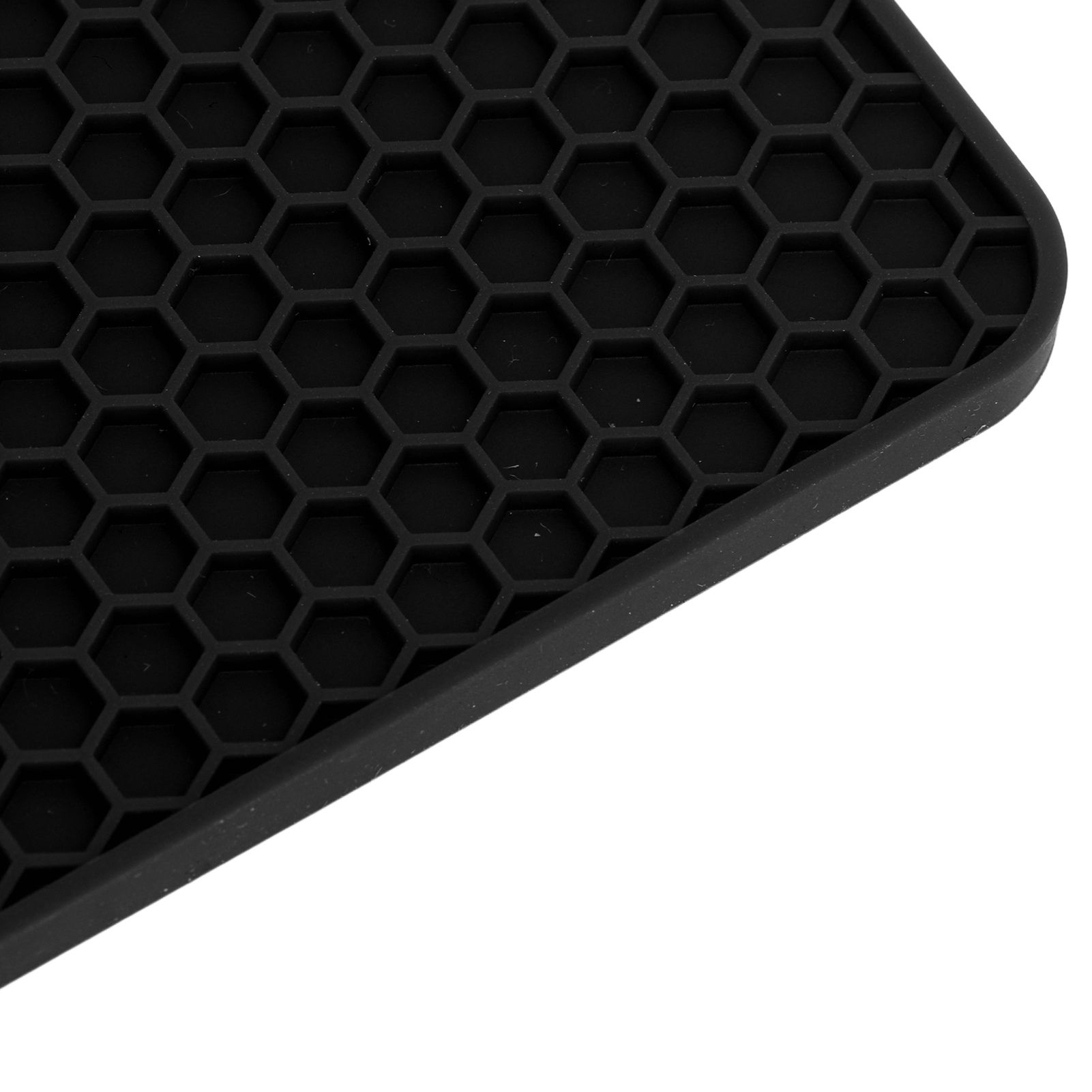 5Pcs Silicone Trivet Mat Square Round Honeycomb Hot Pad Non Slip Heat view 13