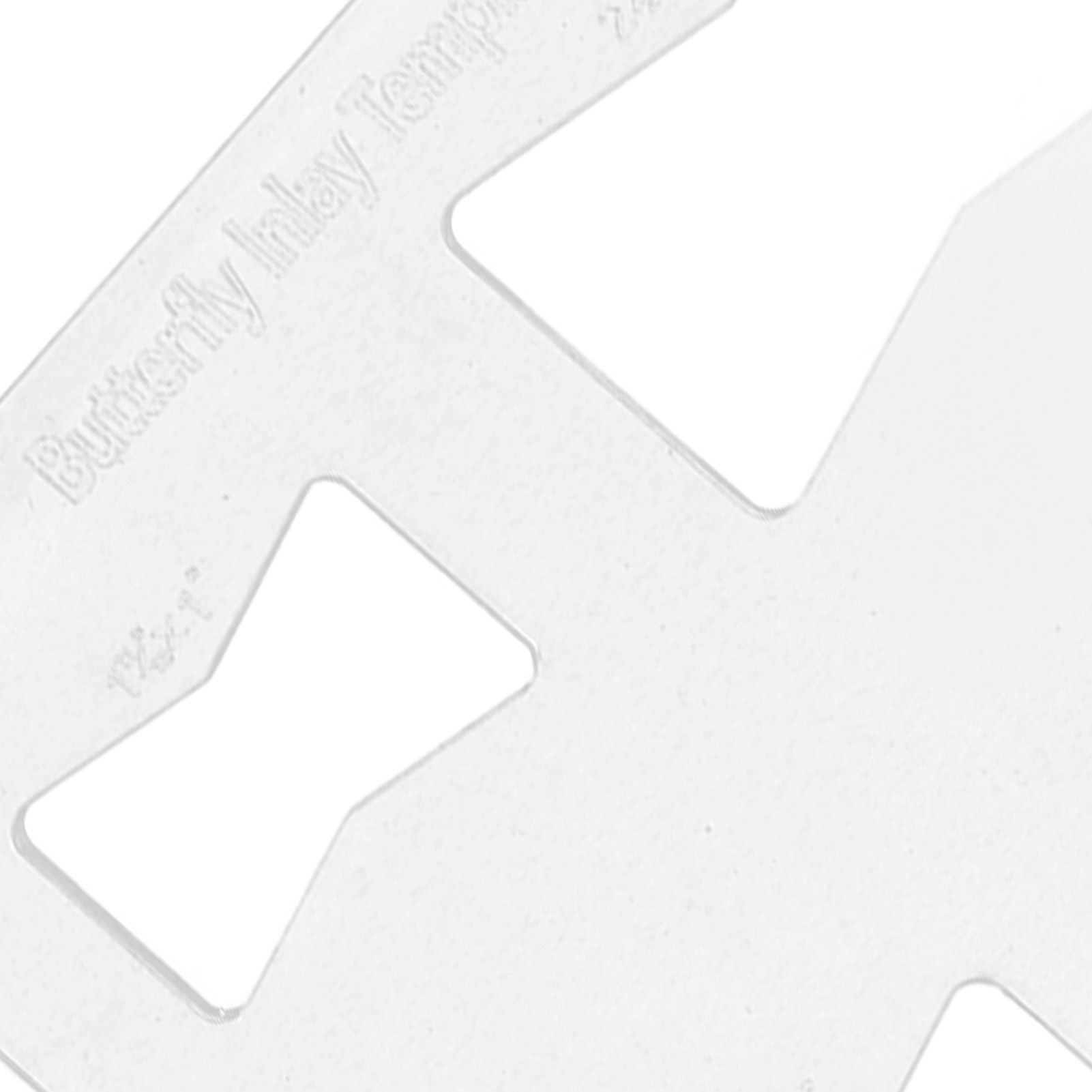 3Pcs 6x6 Inches Butterfly Key Inlay Template Router and Decorative Templates view 15