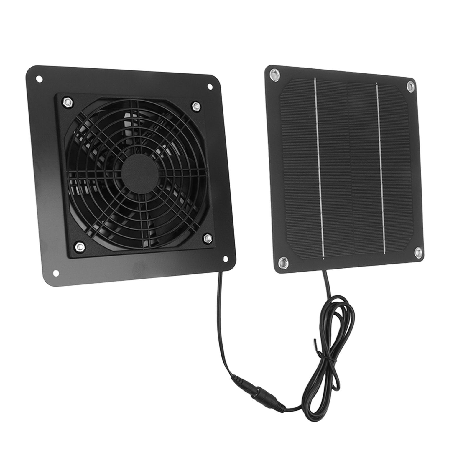 10W Solar Panel Fan Kit High Speed Solar Panel Powered Fan with 150cm Cable view 2