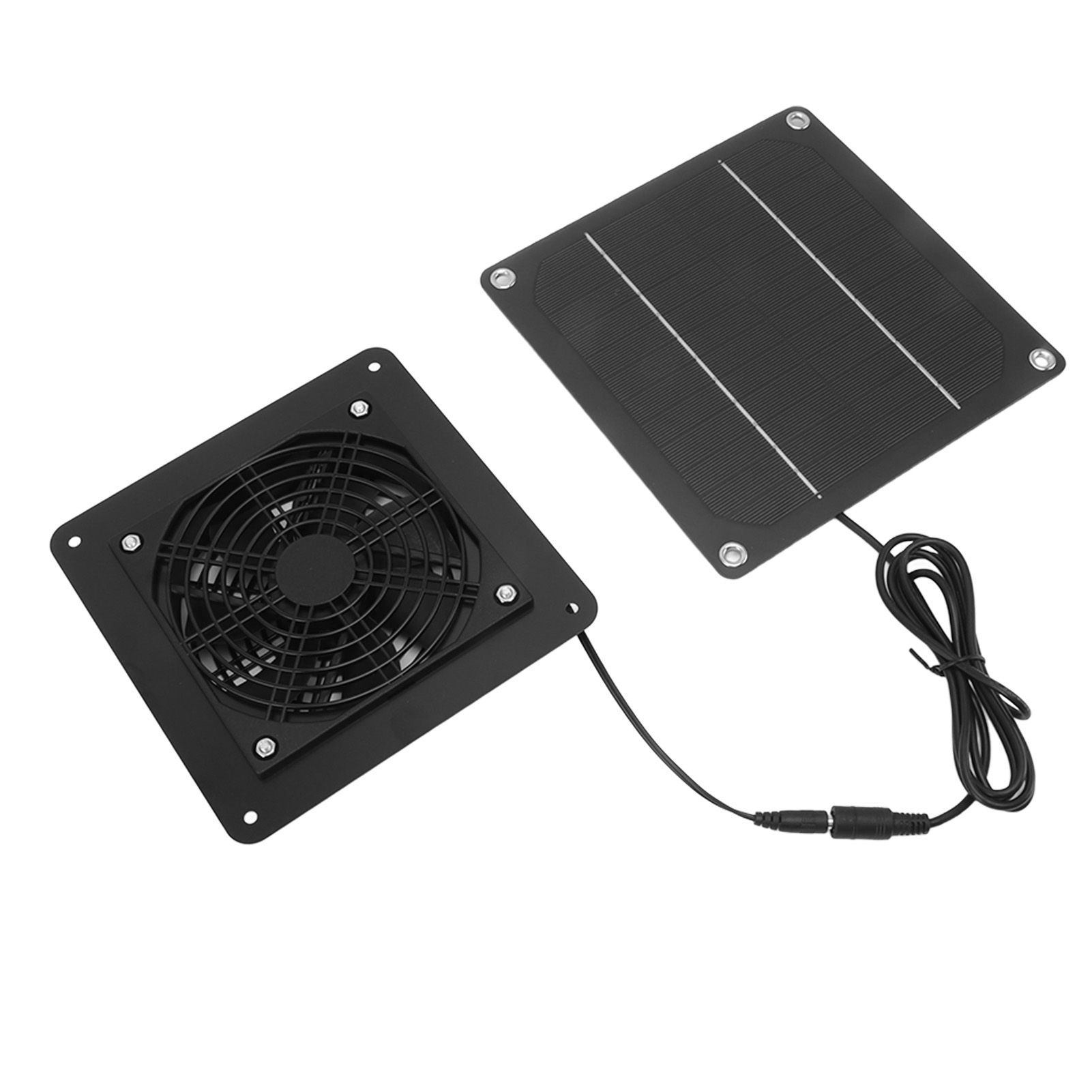 10W Solar Panel Fan Kit High Speed Solar Panel Powered Fan with 150cm Cable view 3