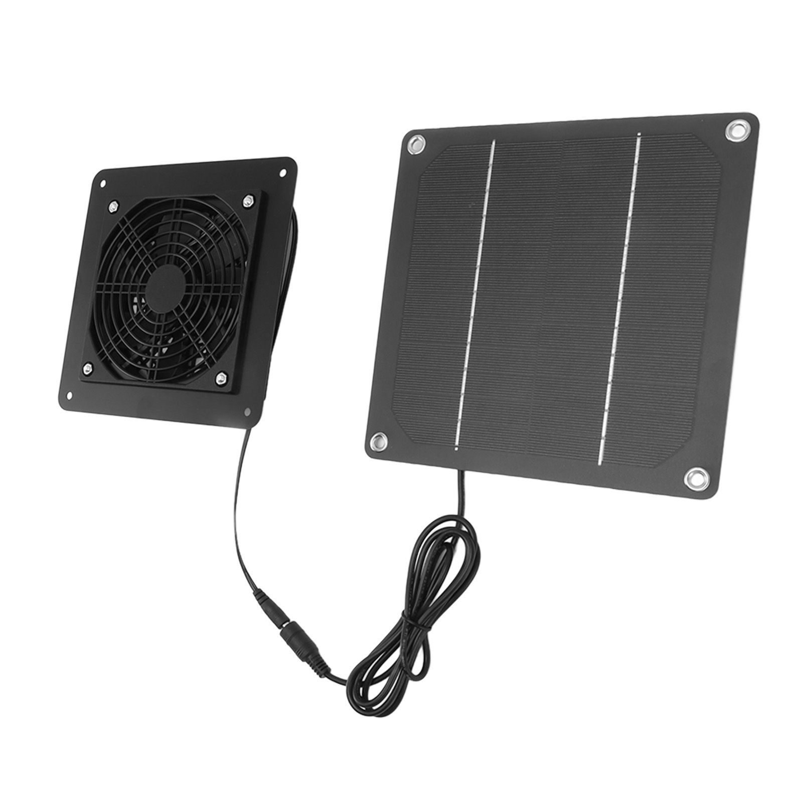 10W Solar Panel Fan Kit High Speed Solar Panel Powered Fan with 150cm Cable view 4