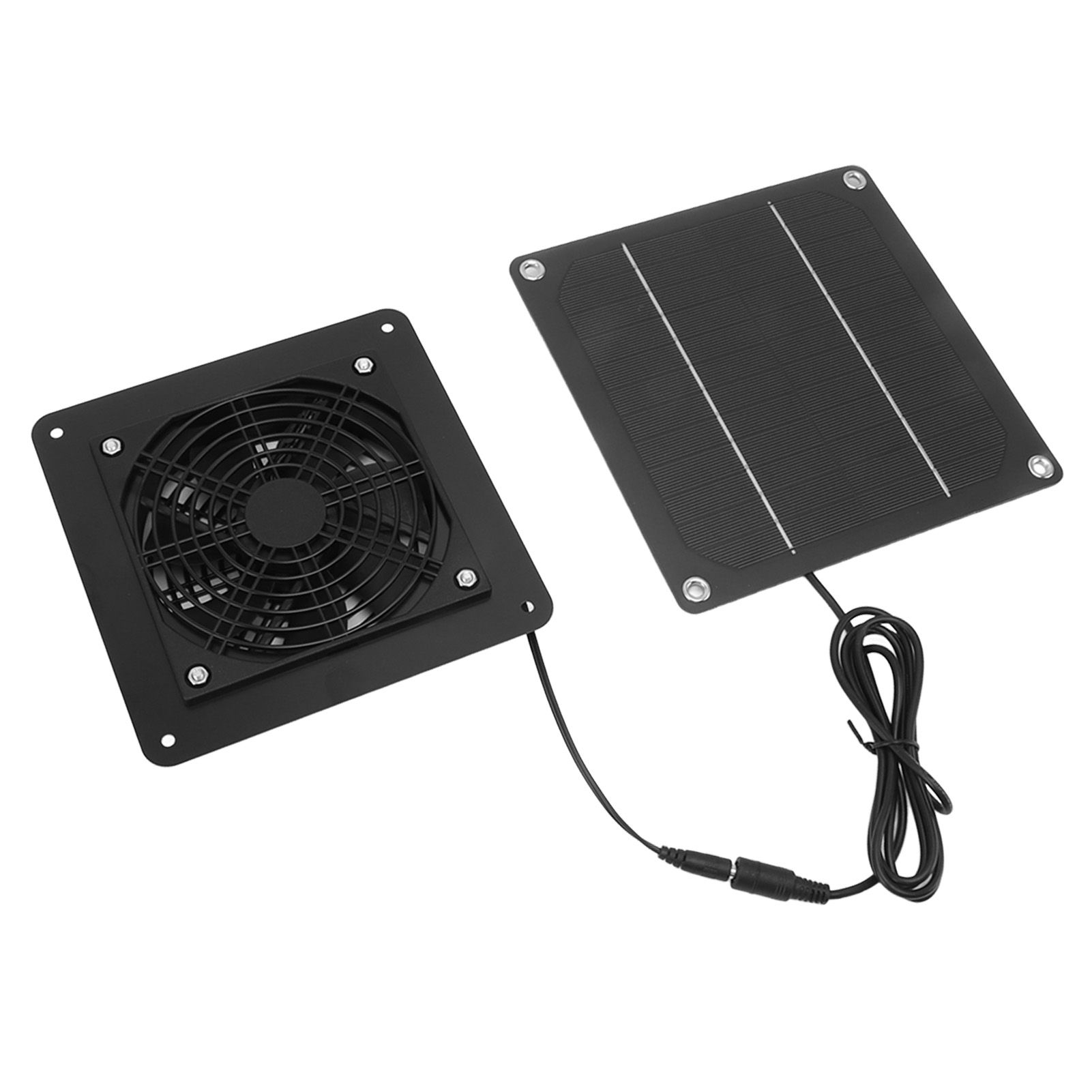 10W Solar Panel Fan Kit High Speed Solar Panel Powered Fan with 150cm Cable view 8