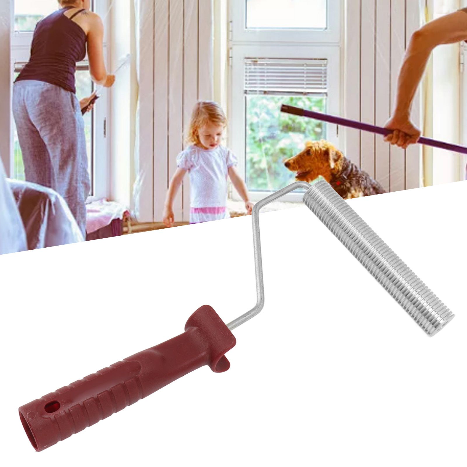 Fiberglass Roller Professional Bubble Remove Roller for Tub Shower Bathtub view 12