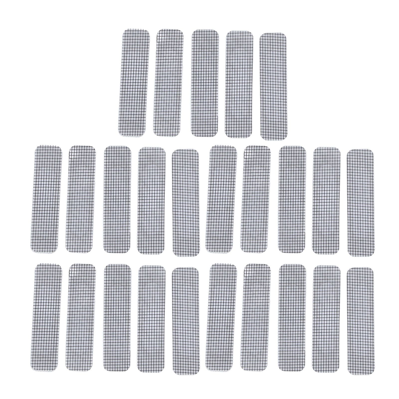 20PCS Window Screen Repair Patches Stainless Steel Self Adhesive Covering Mesh — image 1