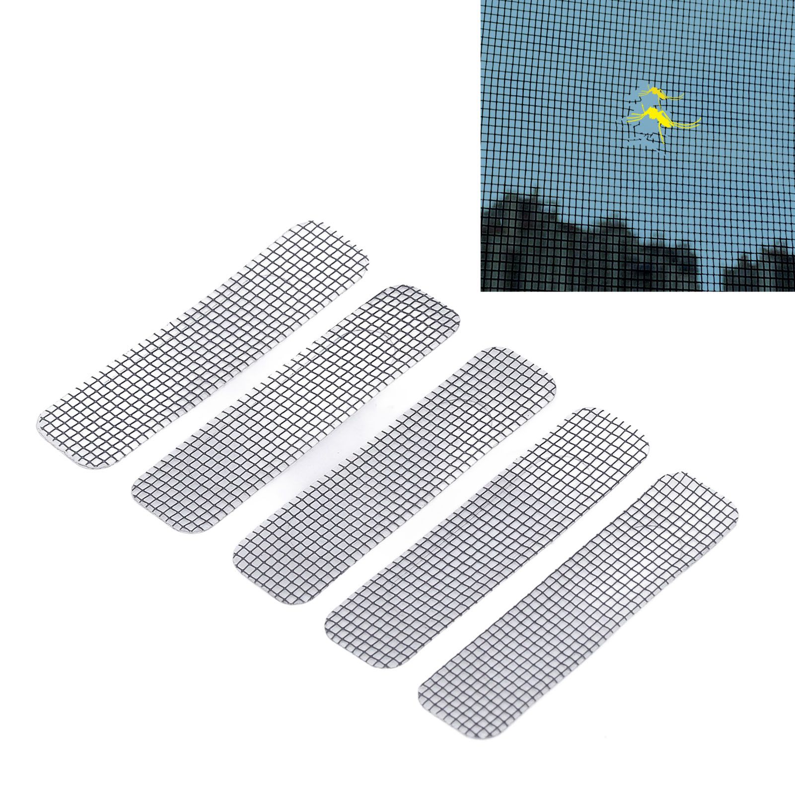 20PCS Window Screen Repair Patches Stainless Steel Self Adhesive Covering Mesh view 12